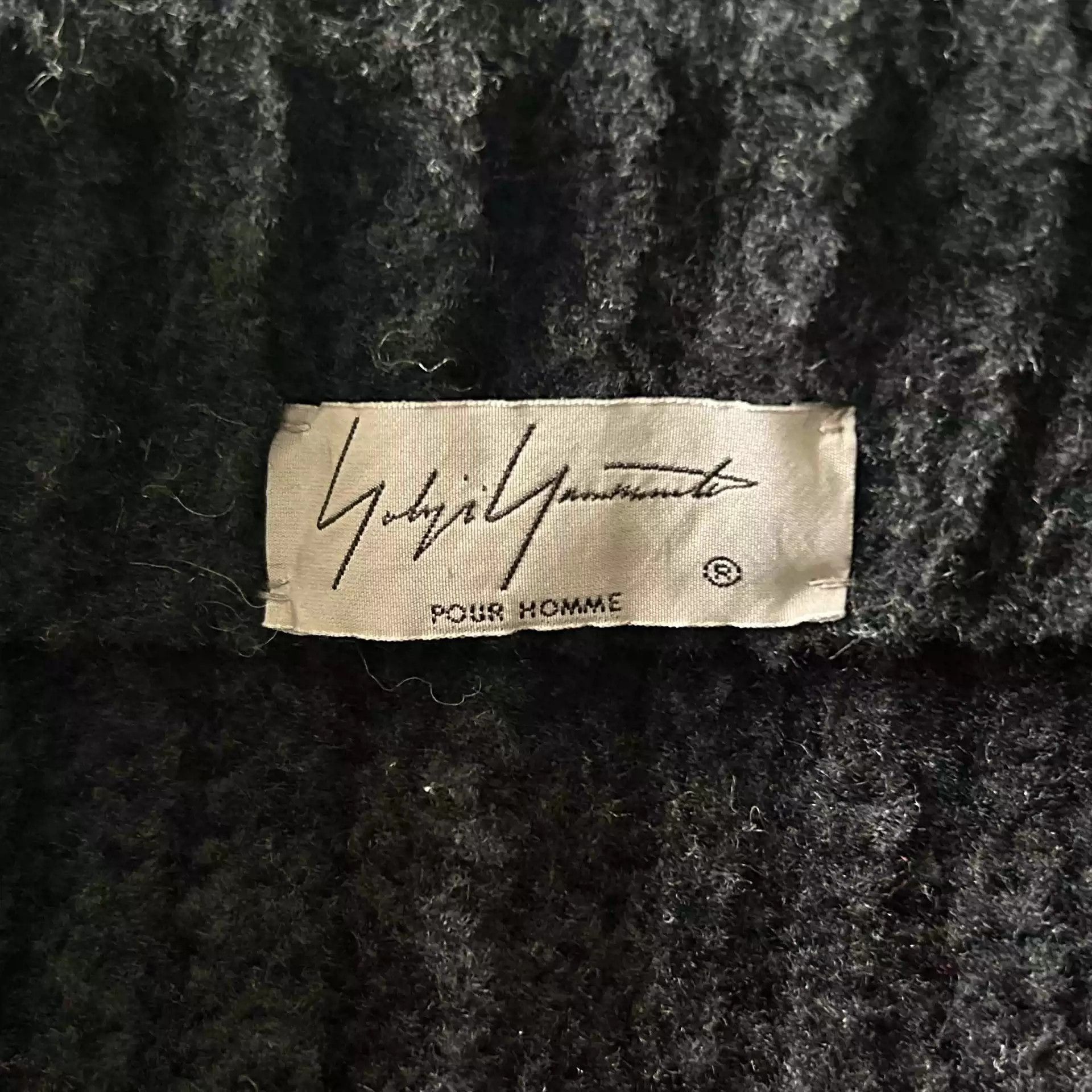Yohji Yamamoto Yohji Yamamoto 18aw Knitted Long Wool Shirt-2505 Size US L / EU 52-54 / 3 - 5 Thumbnail