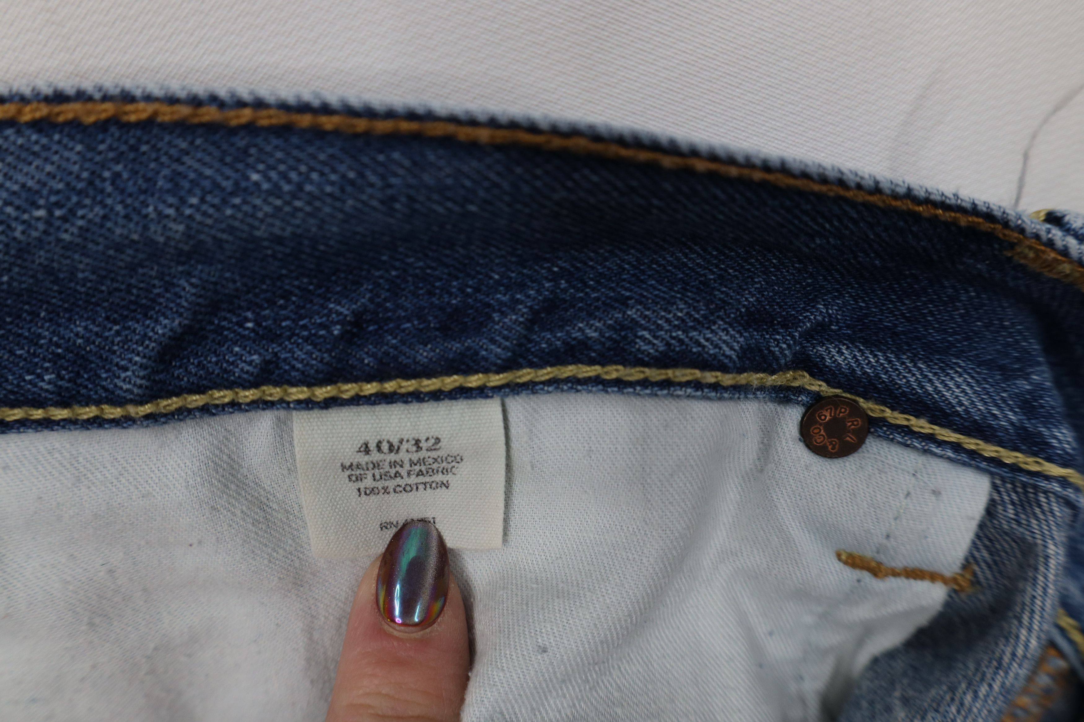 Ralph Lauren Vintage 90s Y2K Ralph Lauren Classic Wide Leg Denim Jeans Size US 40 / EU 56 - 8 Thumbnail