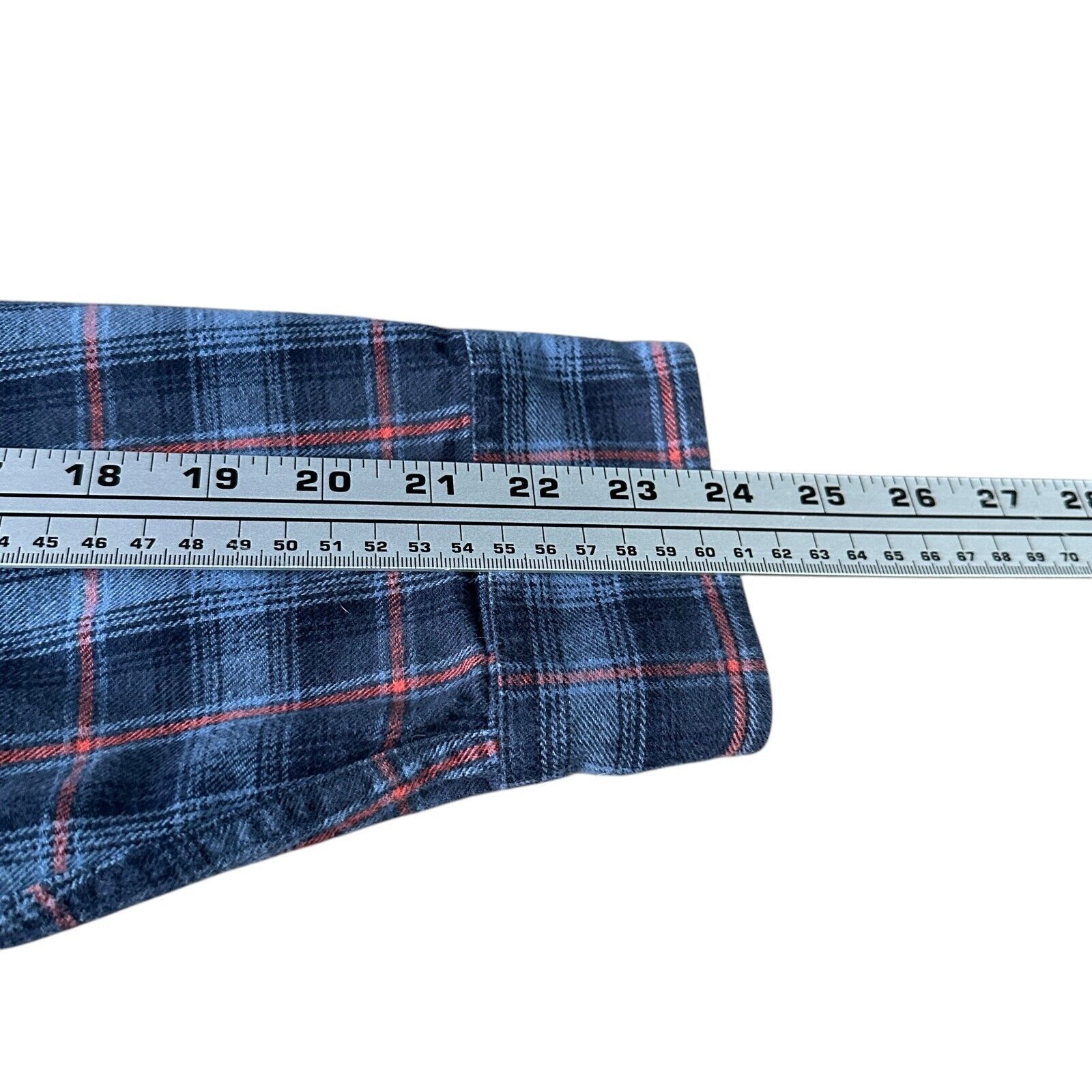 Duluth Pack Duluth Trading Thick Flannel Shirt Men's Large Heavy Blue Size US L / EU 52-54 / 3 - 8 Thumbnail