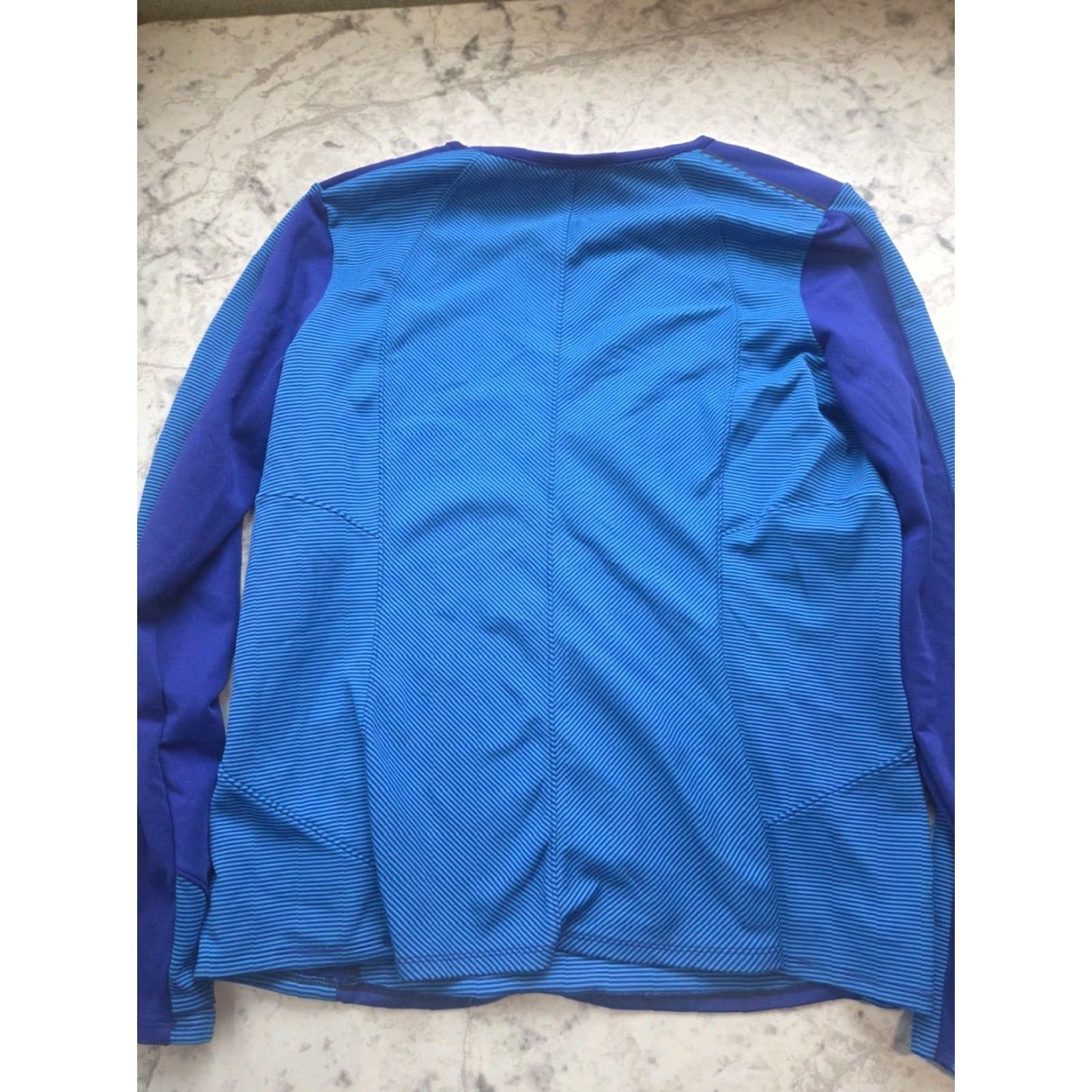 Athleta Athleta Athletic Top Women's XL Blue Long Sleeve Dry Fit Pullover Size XL / US 12-14 / IT 48-50 - 4 Thumbnail