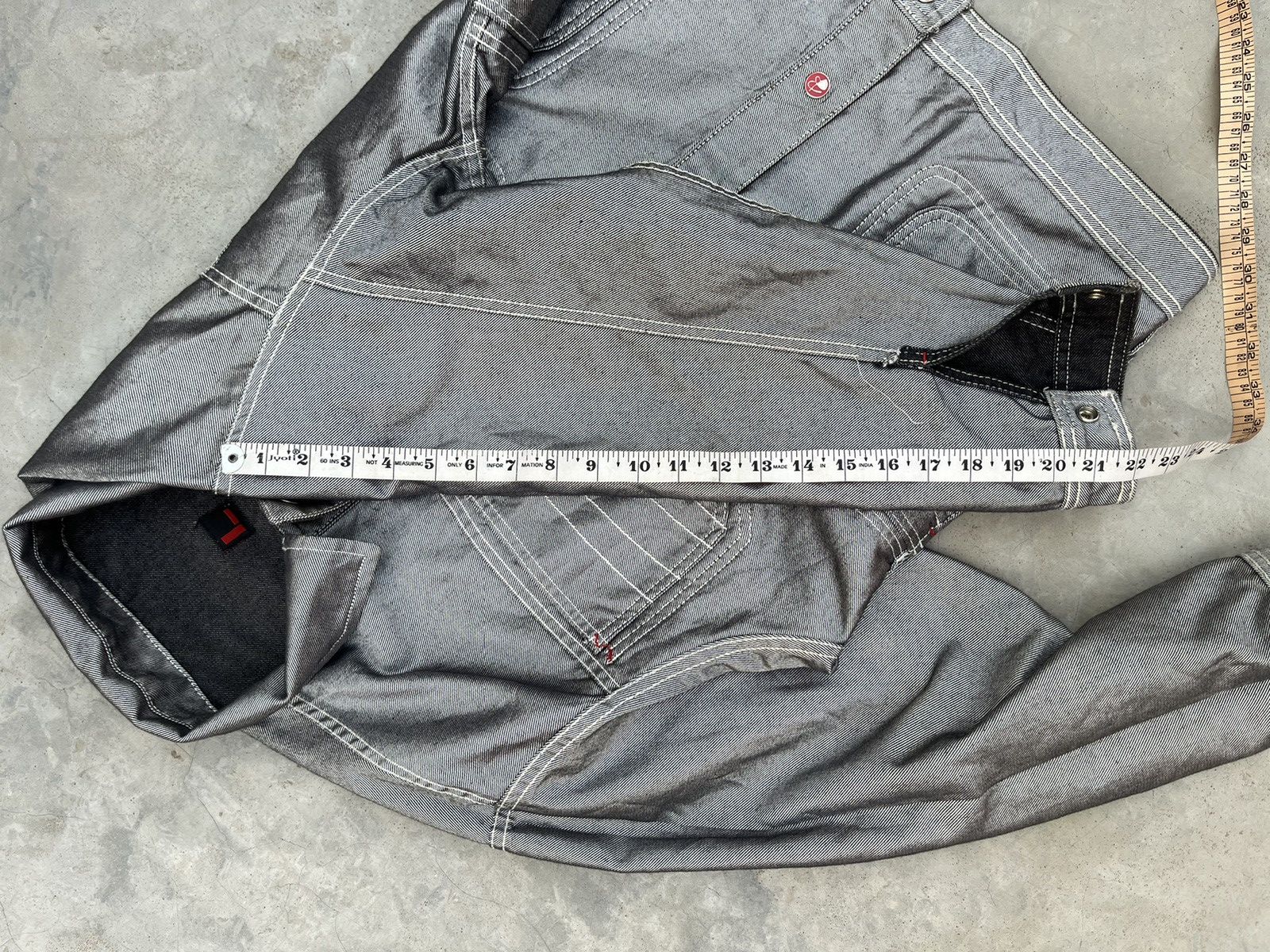 Fubu SUPER RARE FUBU REVERSIBLE RAW DENIM JACKET 👹 Size US S / EU 44-46 / 1 - 10 Thumbnail