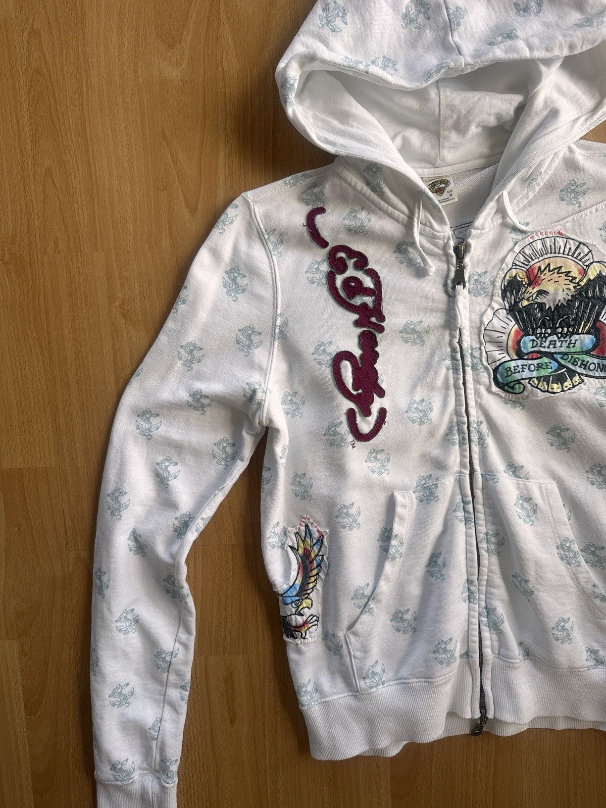 Ed Hardy vintage ed hardy x christian audigier hoodie Size M / US 6-8 / IT 42-44 - 14 Thumbnail
