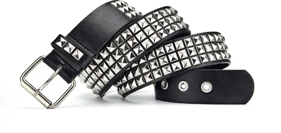 Japanese Brand Pyramid Studded Belt Size ONE SIZE - 1 Thumbnail