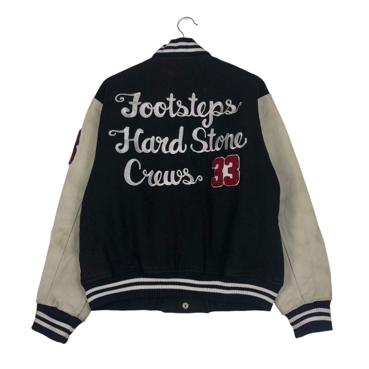 Vintage 🔥VINTAGE VARSITY JACKET LEATHER GUMUINTL UNION MADE Size US M / EU 48-50 / 2 - 10 Thumbnail