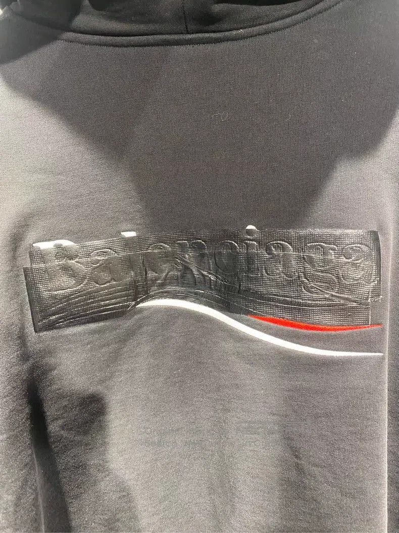 Balenciaga Balenciaga Tape Coke embroidery hoodie Size US M / EU 48-50 / 2 - 4 Thumbnail