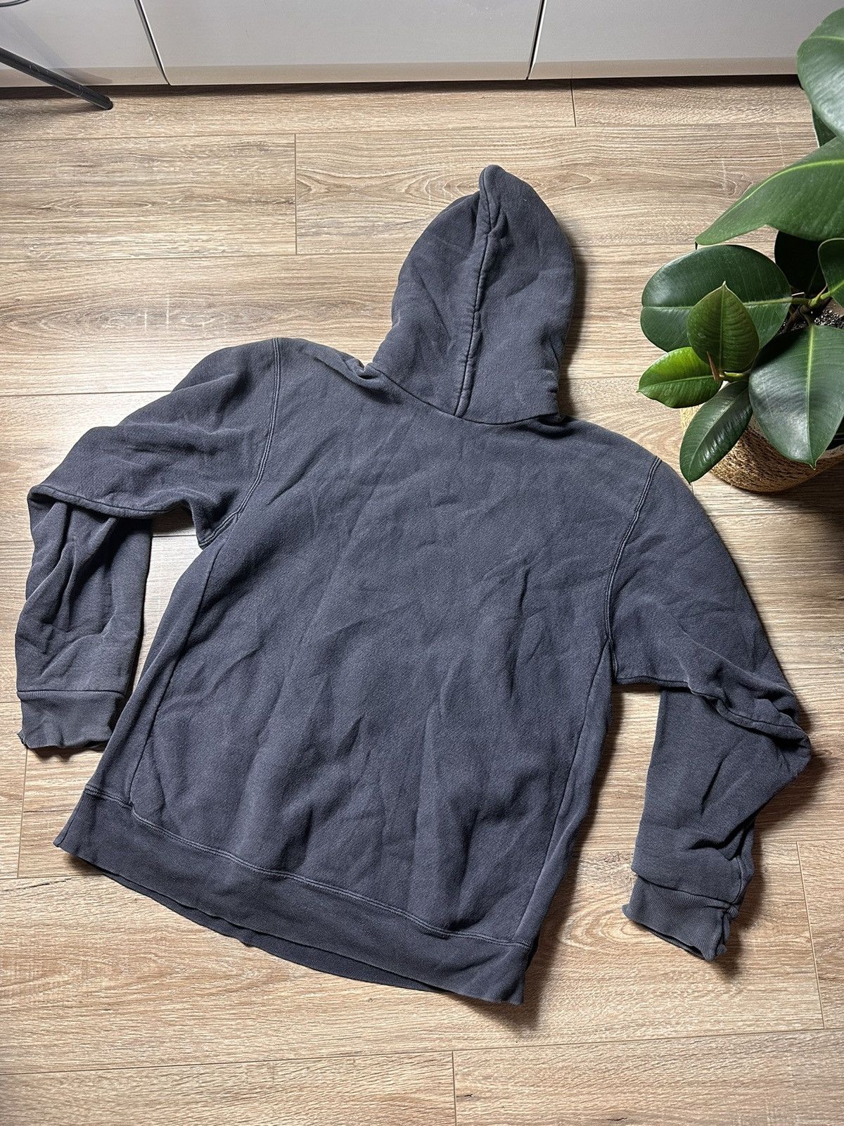 Carhartt × Vintage Vintage Faded Carhartt Script Logo Hooded Sweatshirt Size US L / EU 52-54 / 3 - 10 Thumbnail