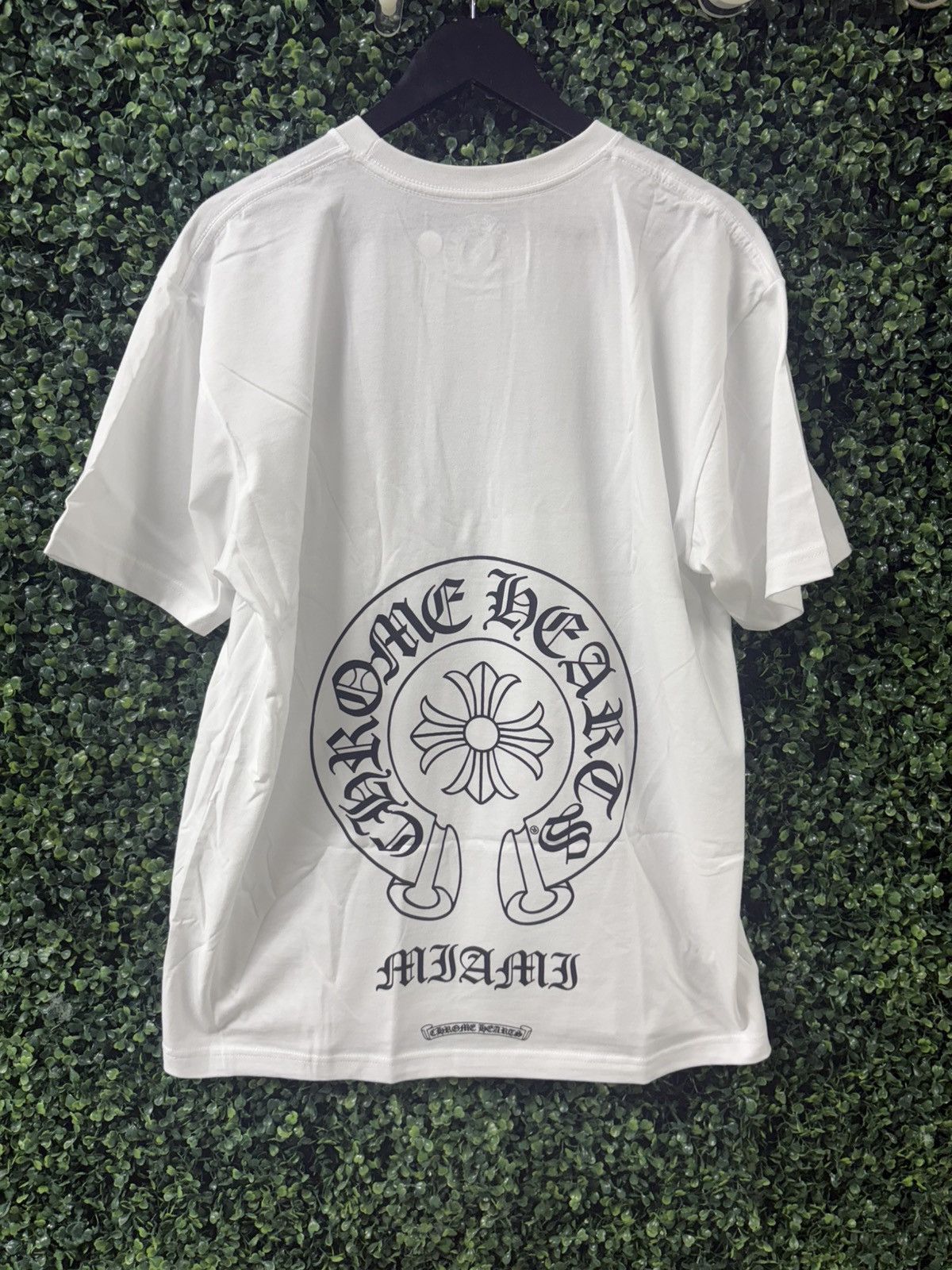 Chrome Hearts Chrome Hearts Miami Exclusive Horseshoe Tee White Size US XL / EU 56 / 4 - 2 Thumbnail