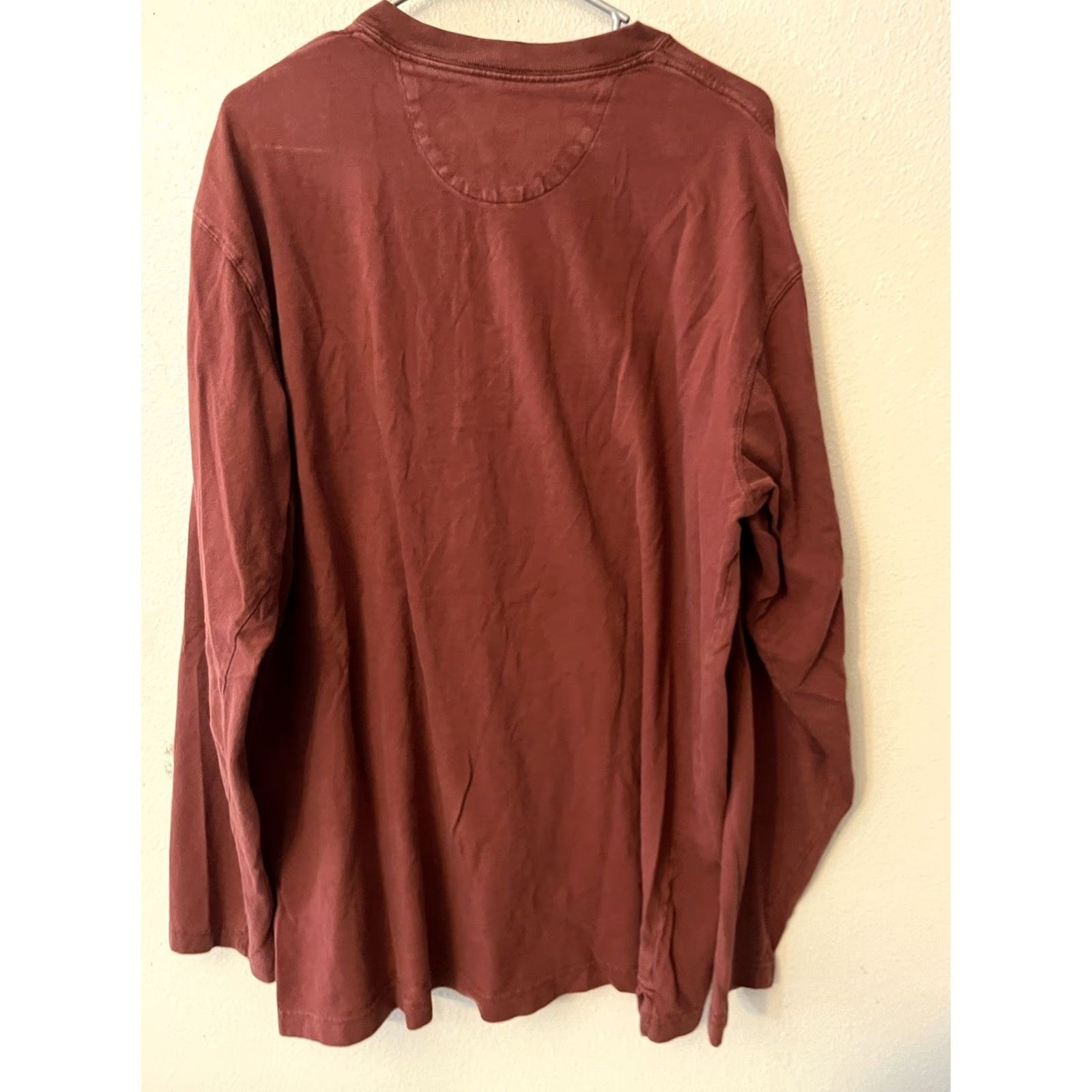 Vintage Duluth Men's Longtail T Relaxed Fit Henley T-Shirt L Maroon Red Mens Tee Shirt Modern Fit Shirt Vintage? Size US L / EU 52-54 / 3 - 3 Thumbnail