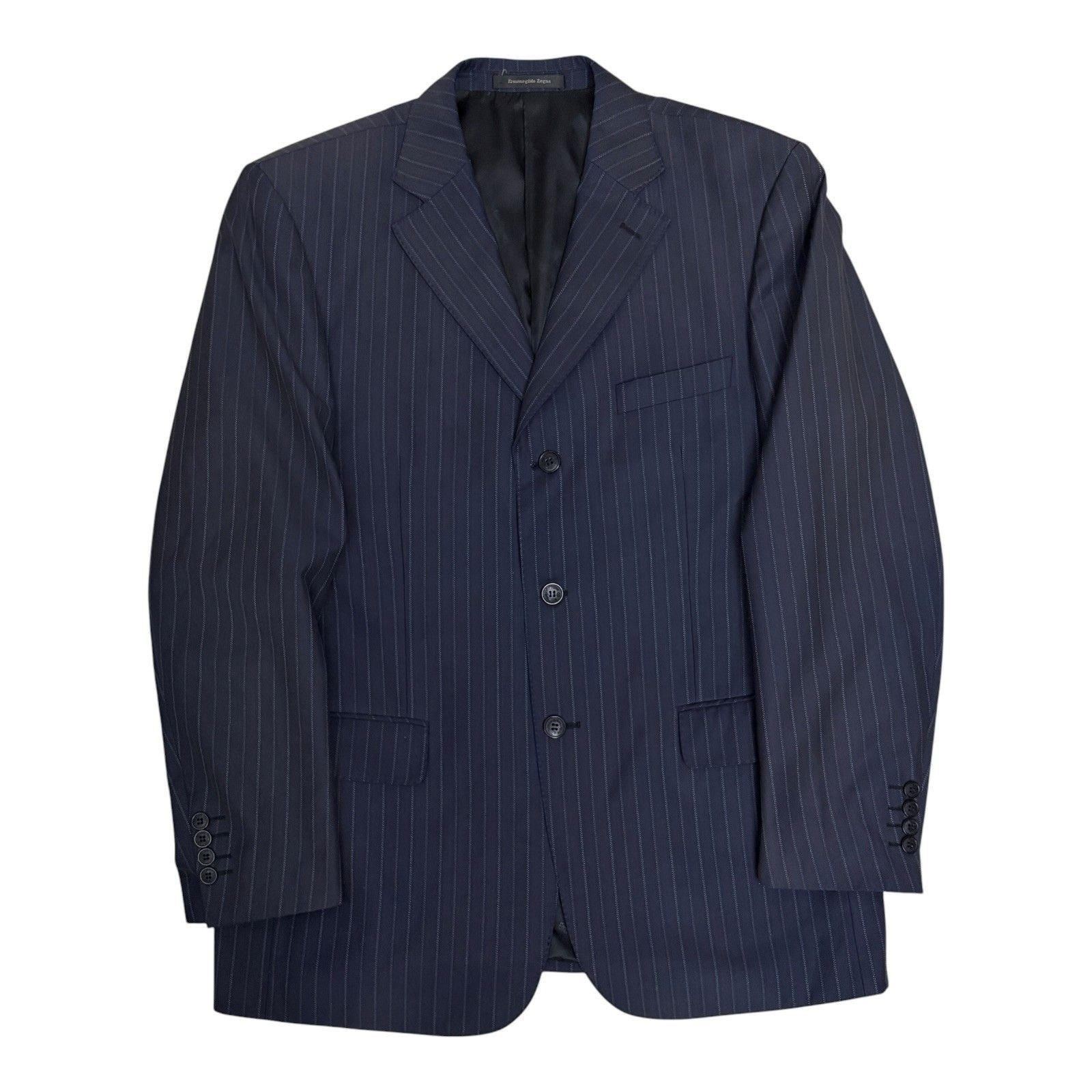 Ermenegildo Zegna $5000 ZEGNA VINTAGE Luxury Suit Blazer & Dress Pants 44R Size 44R - 4 Thumbnail