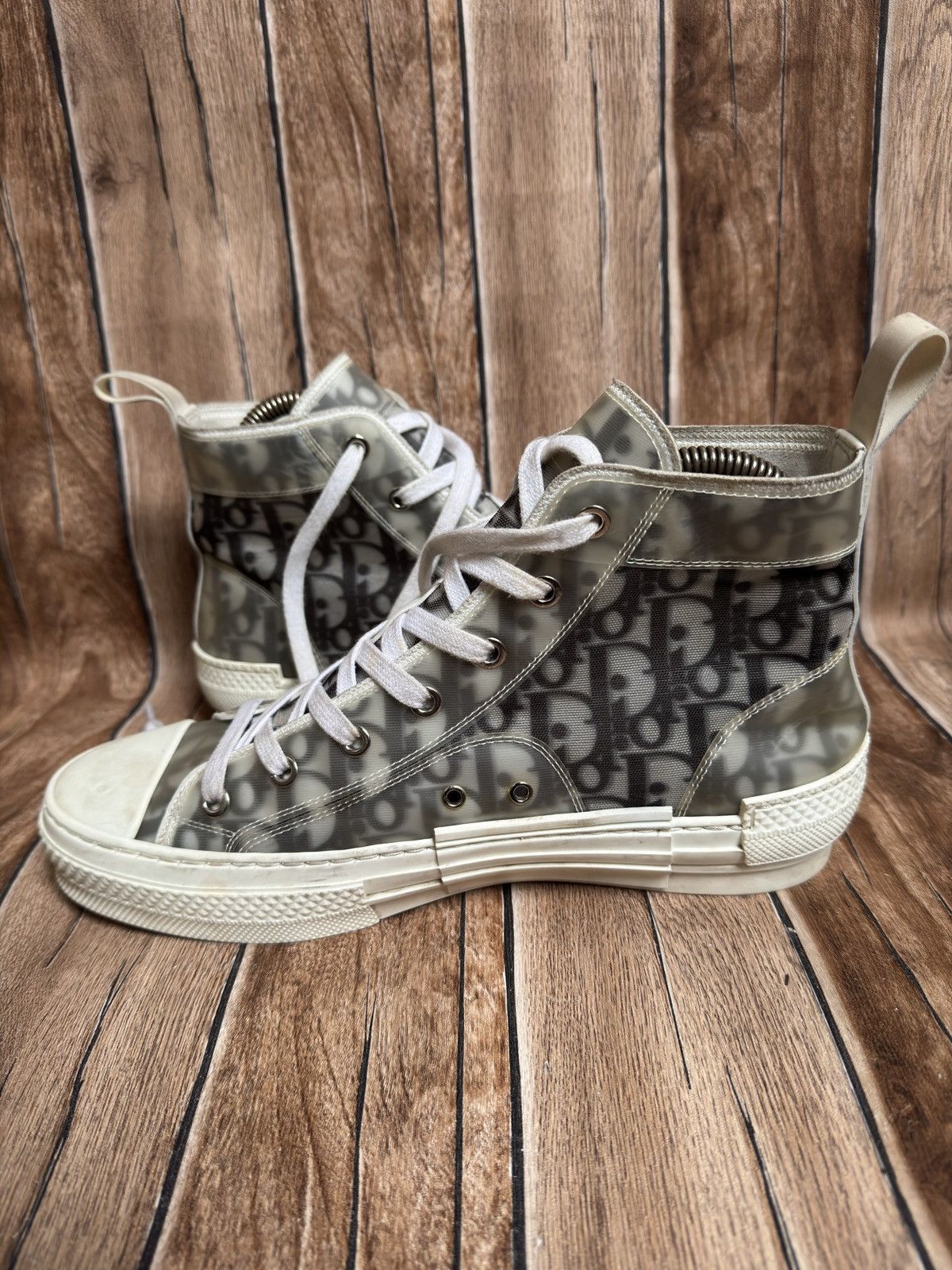 Dior b23 Oblique trainers black/white Size US 7.5 / EU 40-41 - 13 Thumbnail