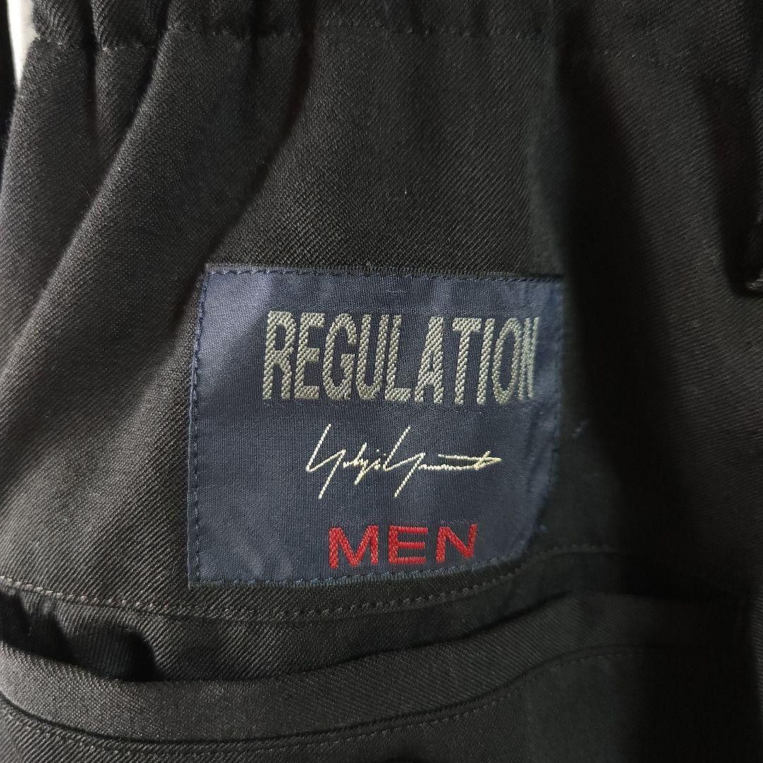 Yohji Yamamoto Yohji yamamoto 22aw regualtion karasu pants wool HE-P03-140 Size US 37 - 5 Thumbnail
