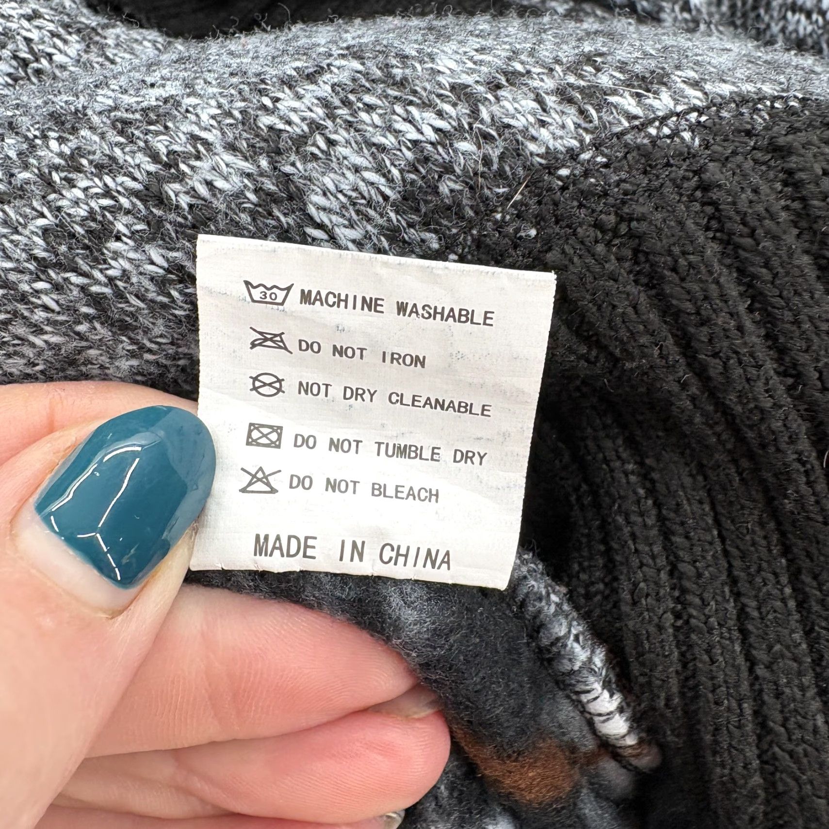 Vintage YeoKou Sweater Mens XL Gray Full Zip Cashmere Wool Blend Knit Cozy Size US XL / EU 56 / 4 - 6 Thumbnail