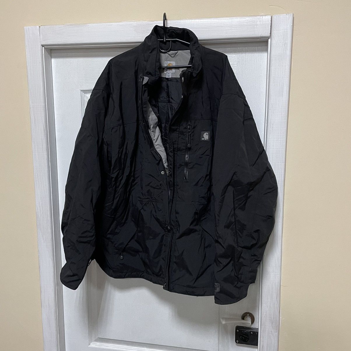 Carhartt × Japanese Brand Vintage Carhartt coat Arctic Jacket Black bomber Detroit Size US XXL / EU 58 / 5 - 1 Thumbnail