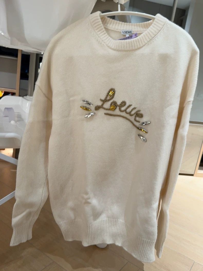 Loewe loewe White sweater 2505-Nextarrow Size US XS / EU 42 / 0 - 1 Thumbnail