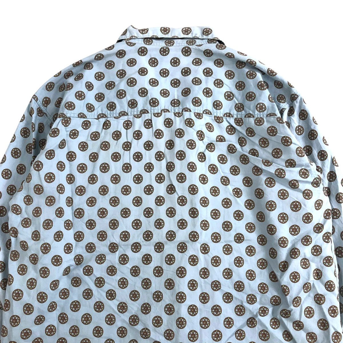 Christian Dior Monsieur × Dior 90s Christian Dior Monsieur Motif Blouse Button Up Size M / US 6-8 / IT 42-44 - 9 Thumbnail