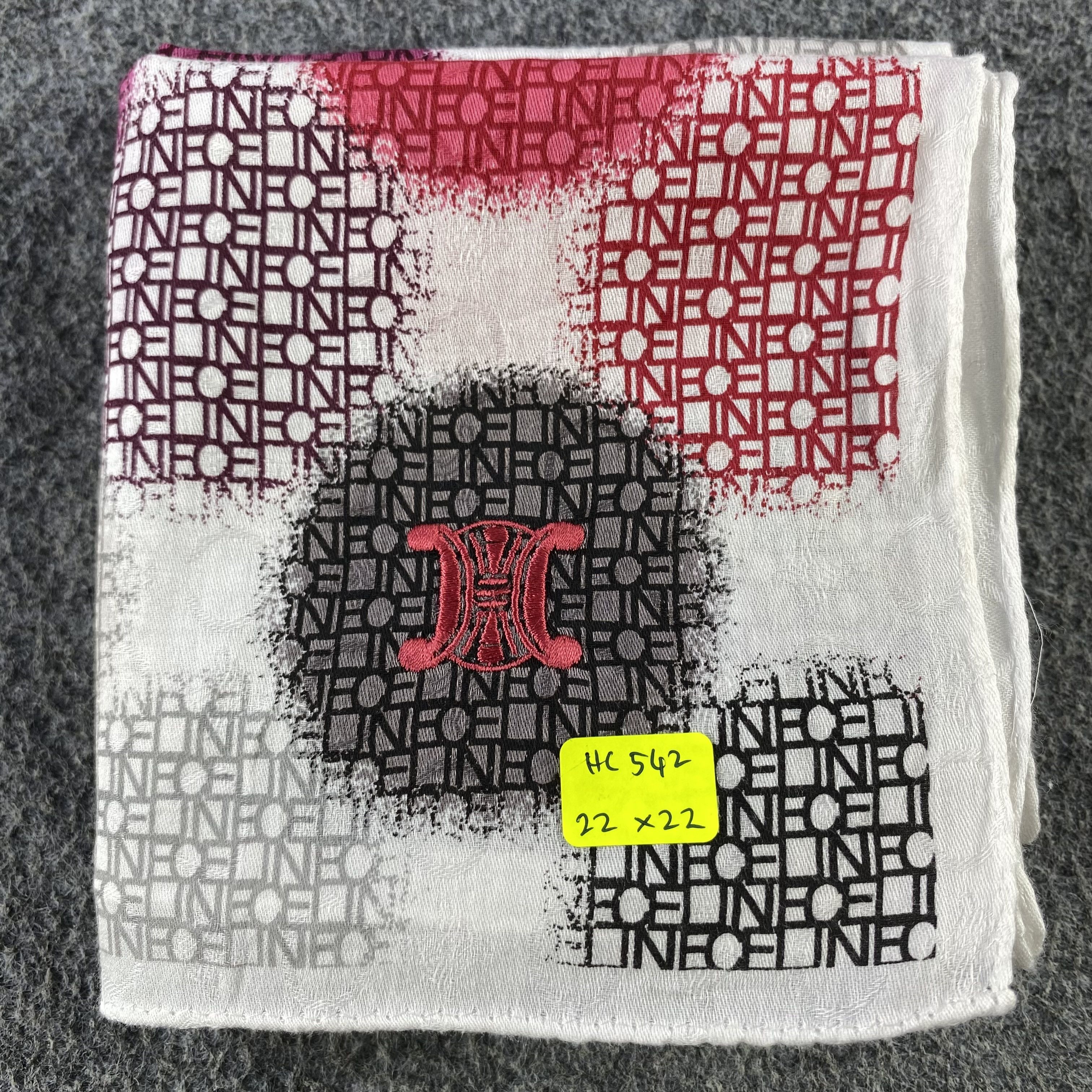 Celine × Vintage Celine Handkerchief/Neckerchief/Bandana HC542 Size ONE SIZE - 5 Thumbnail