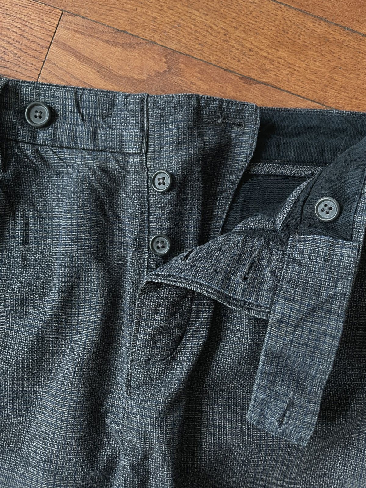Outerknown × Vintage Vintage Gray Slacks Size US 30 / EU 46 - 3 Thumbnail