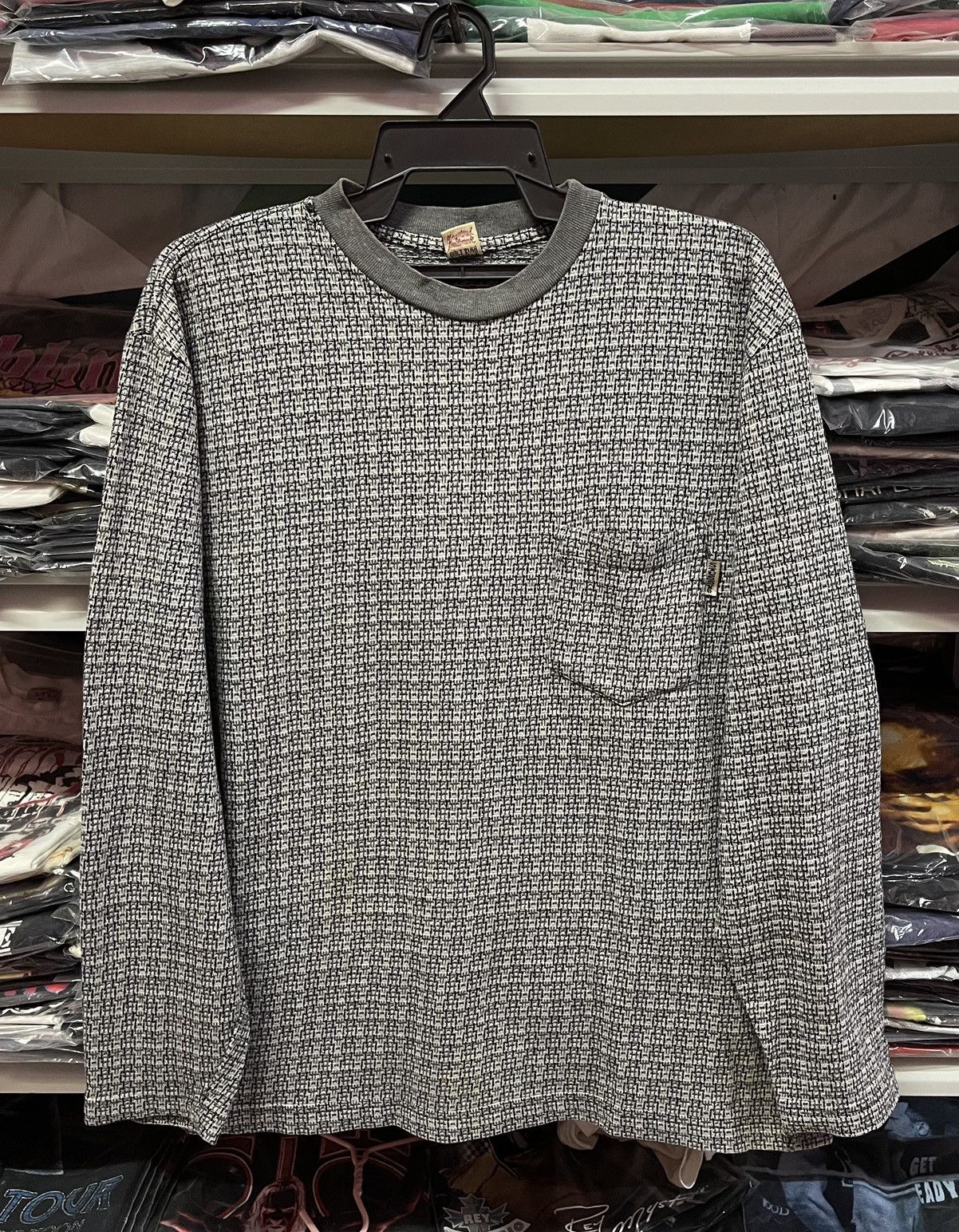 Stussy × Vintage Vintage Stussy Long Sleeve Very Rare🔥🔥🔥 Size US L / EU 52-54 / 3 - 1 Thumbnail