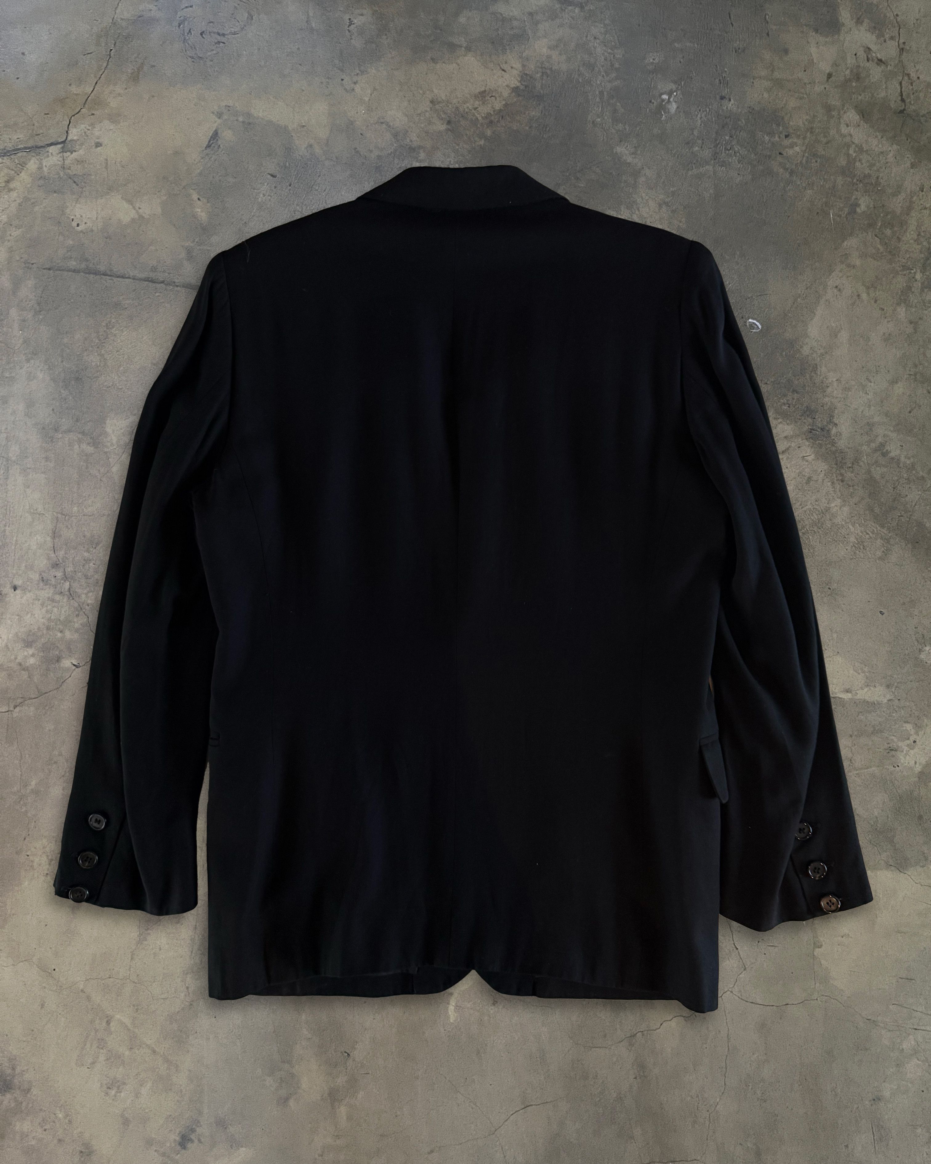 Ann Demeulemeester ANN DEMEULESMEESTER SS1998 RUNWAY LAPEL PAOCKET BLAZER Size XS / US 0-2 / IT 36-38 - 2 Thumbnail