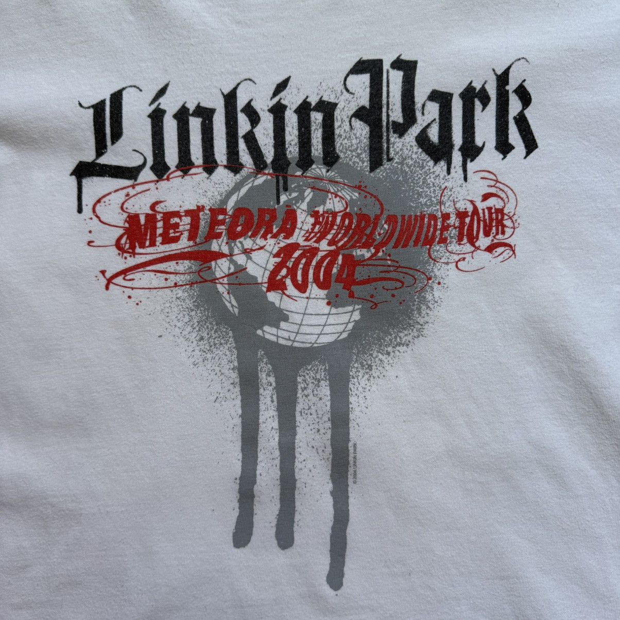 Vintage Linkin Park Meteora Worldwide Tour 2004 T-Shirt