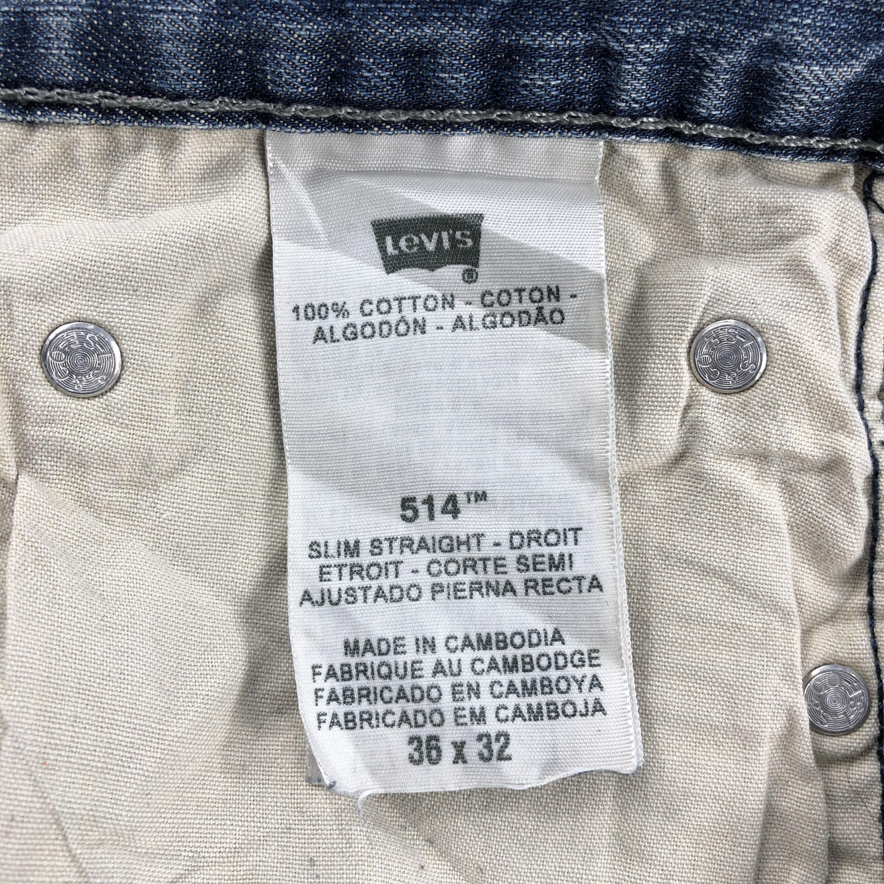 Levi's × Vintage Vintage Levis 514 Jeans-JM1201 Size US 37 - 11 Thumbnail