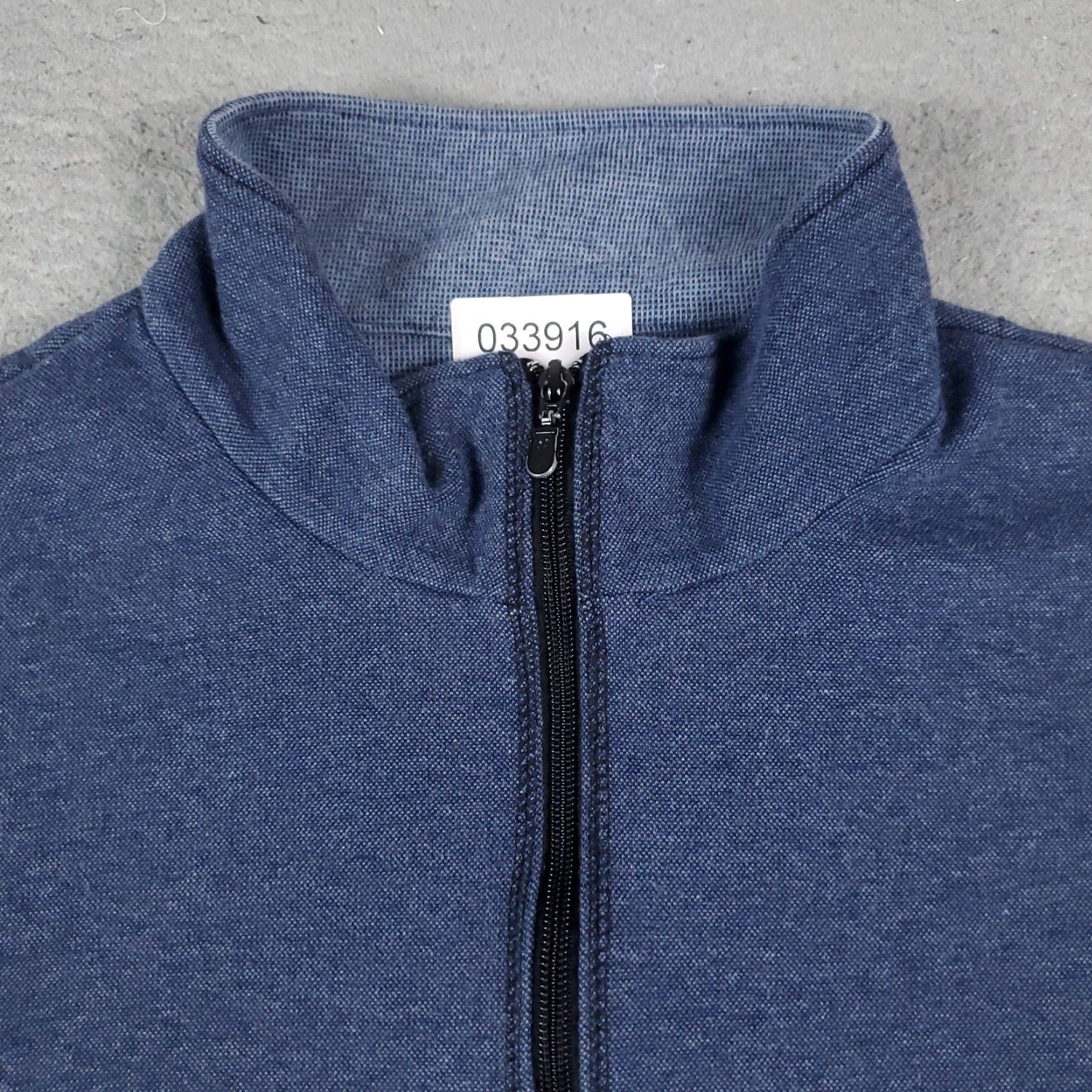 Vintage VINTAGE Bullock & Jones Sweater Mens Full Zip Casual Outerwear 2XL Blue Cotton Size US XXL / EU 58 / 5 - 2 Thumbnail