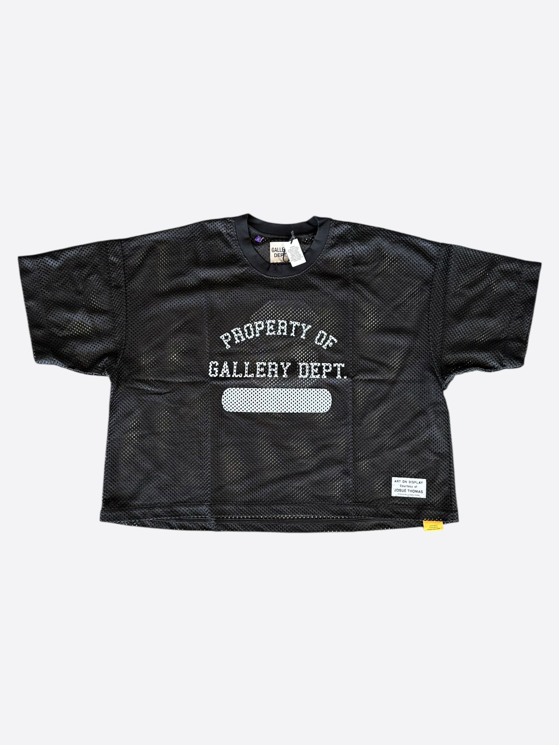 Gallery Dept. Gallery Dept Black Practice Mesh Jersey Size US S / EU 44-46 / 1 - 1 Thumbnail