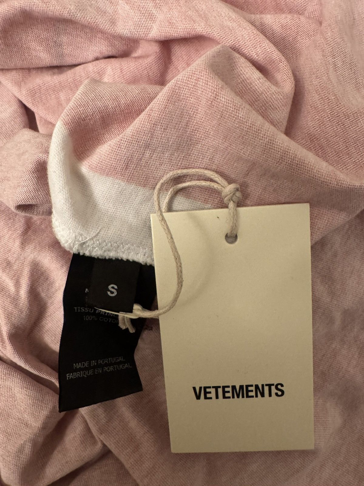 Vetements Vetements PSG Worlds Best Dad Trompe L’oeil T-Shirt Size US S / EU 44-46 / 1 - 8 Thumbnail