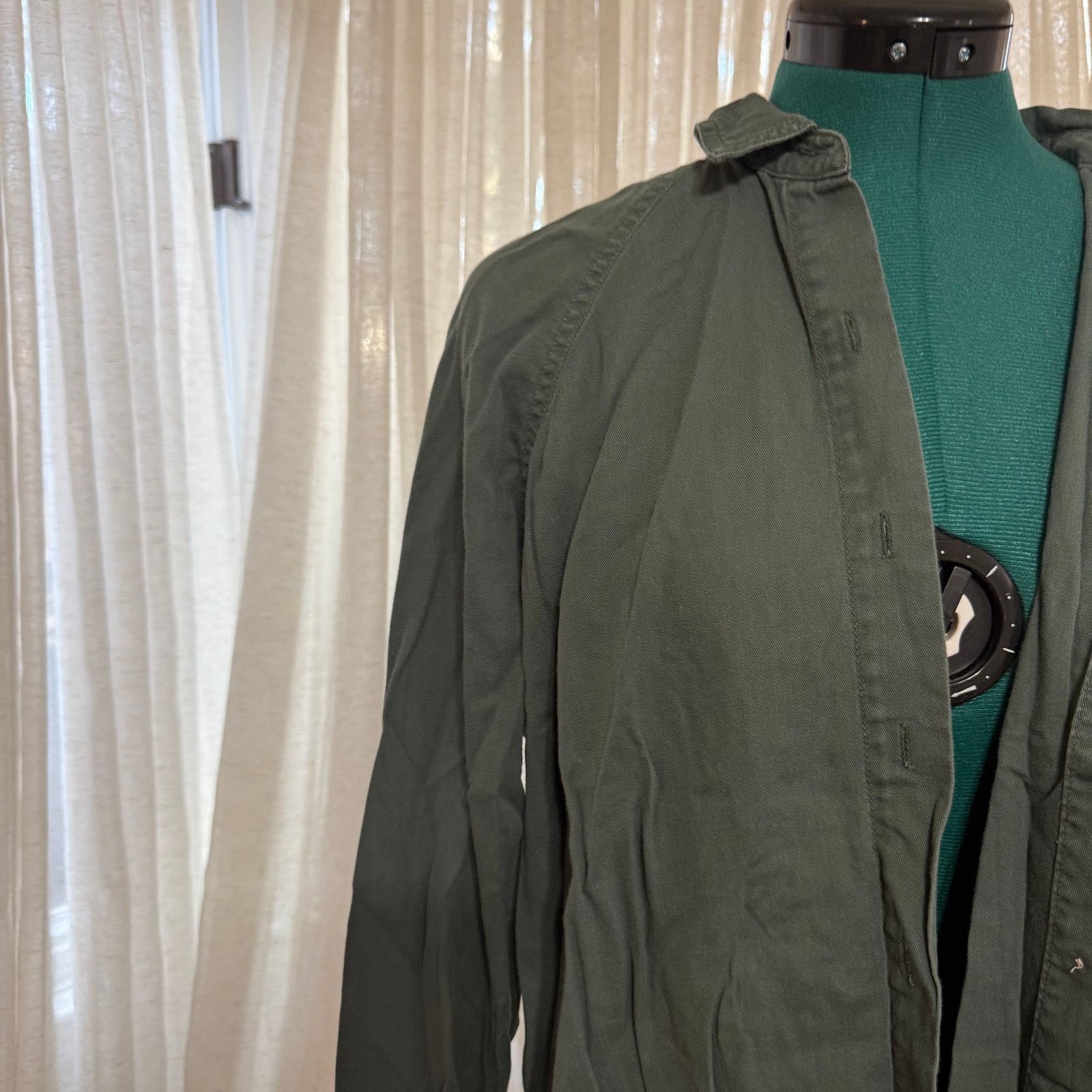 Other Universal Thread Olive Button-Down Shirt | Sz S Size S / US 4 / IT 40 - 3 Thumbnail