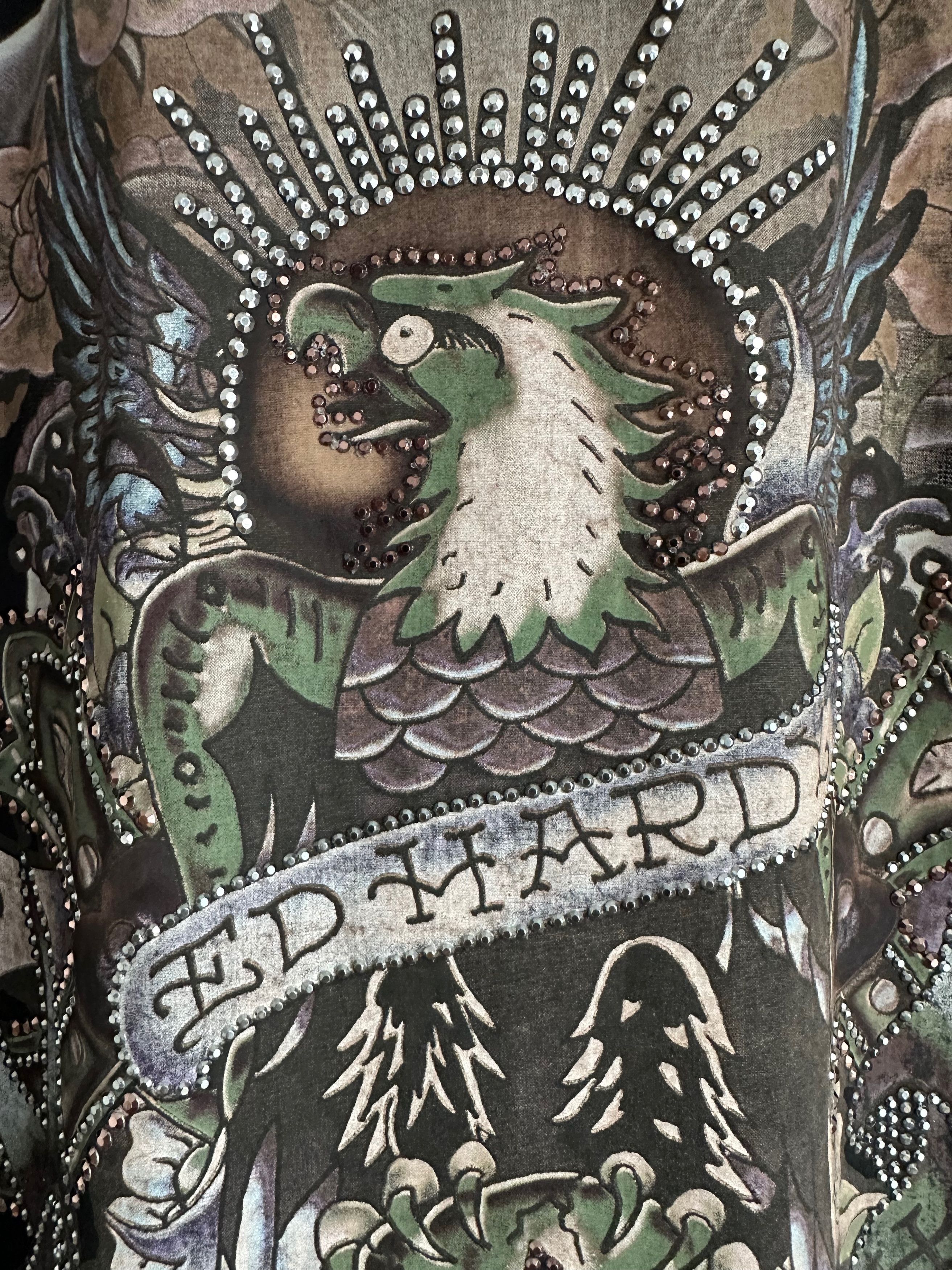 Ed Hardy ED HARDY eagle shirt long sleeve Y2K Size M / US 6-8 / IT 42-44 - 13 Thumbnail