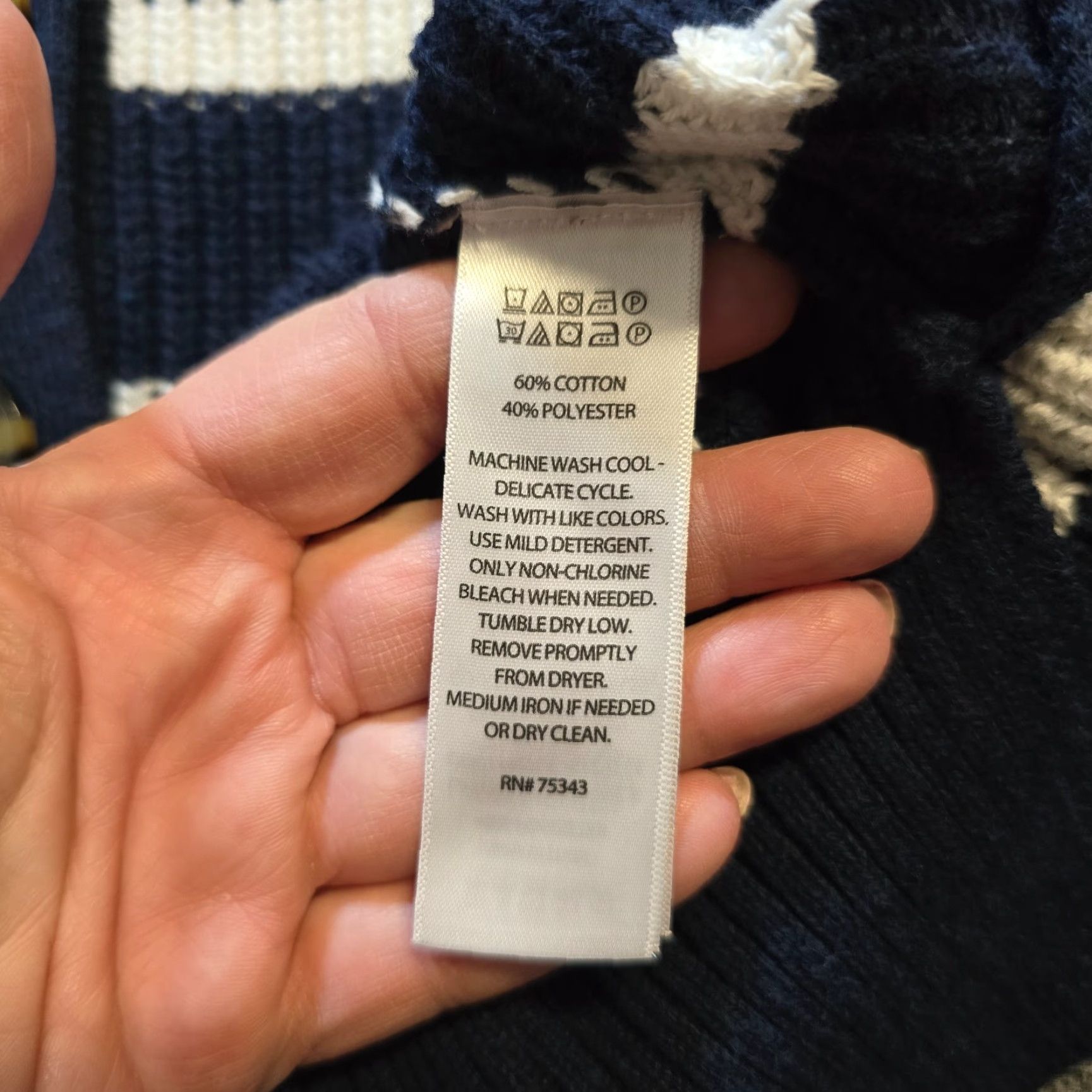 Rachel Zoe Rachel Zoe Sweater Womens Small Blue White Striped Henley Knit Nautical Preppy Pullover Knitwear Winter Fall Mens? No gender tag. Size S / US 4 / IT 40 - 7 Thumbnail