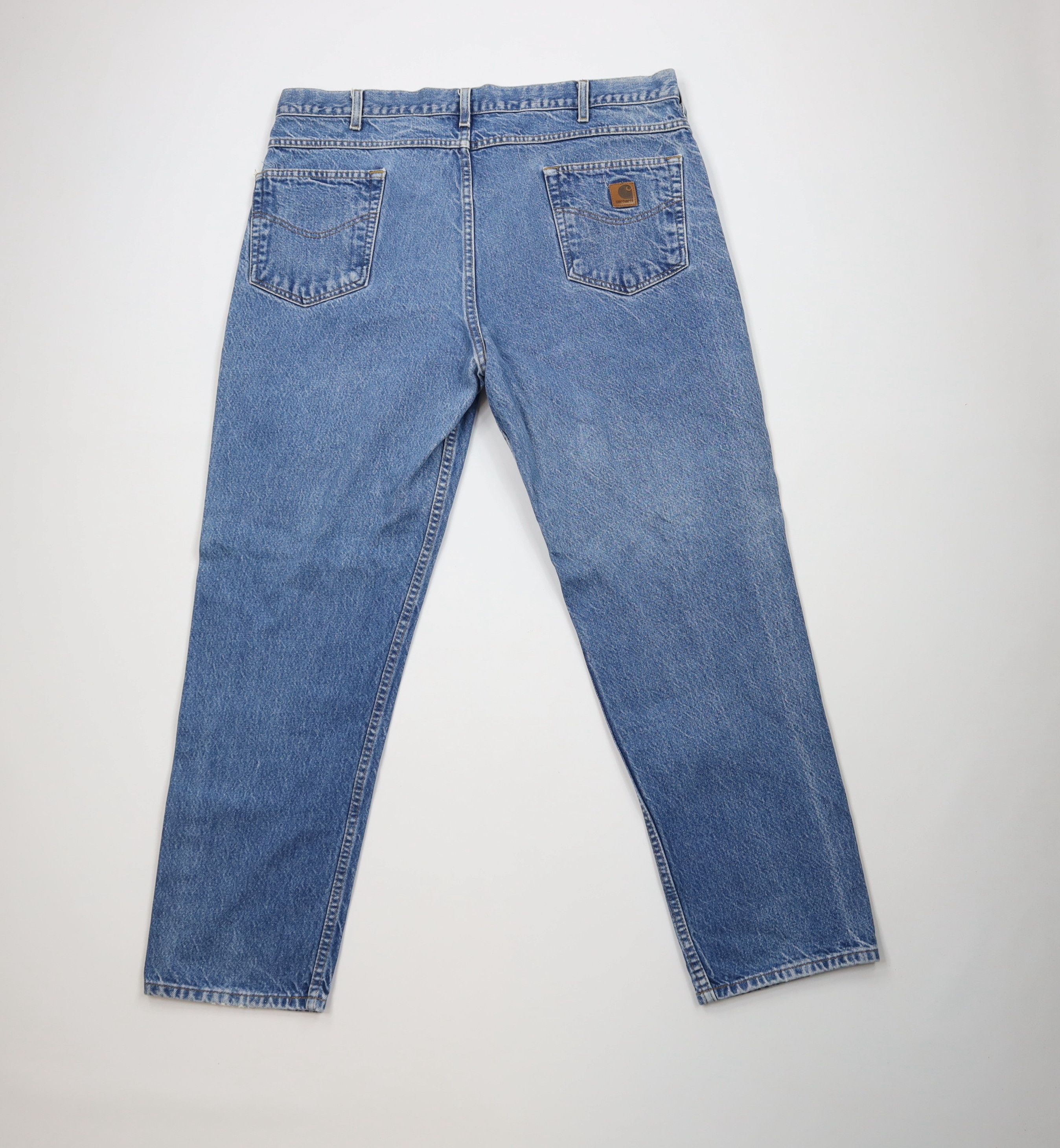 Carhartt Vintage Y2K 2003 Carhartt Straight Leg Denim Jeans Blue Size US 42 / EU 58 - 9 Thumbnail