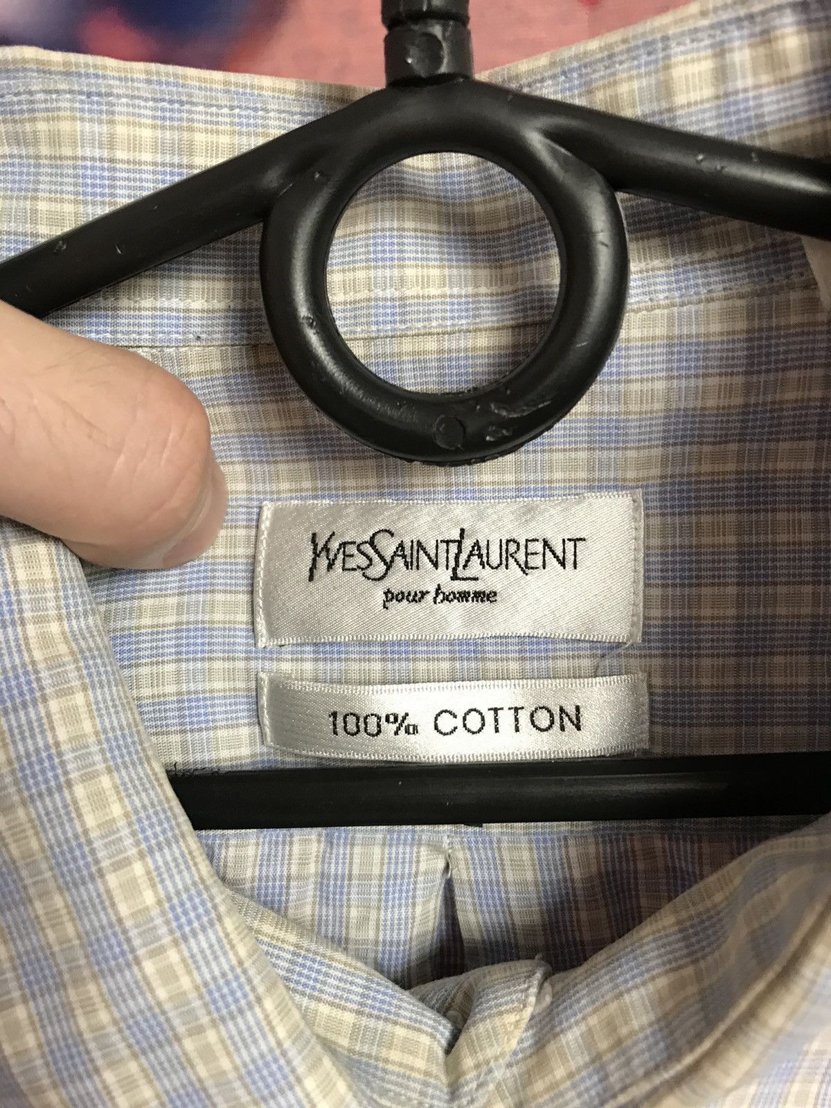 Yves Saint Laurent Vintage YSL Yves Saint Laurent luxury shirt Size US XXL / EU 58 / 5 - 3 Thumbnail
