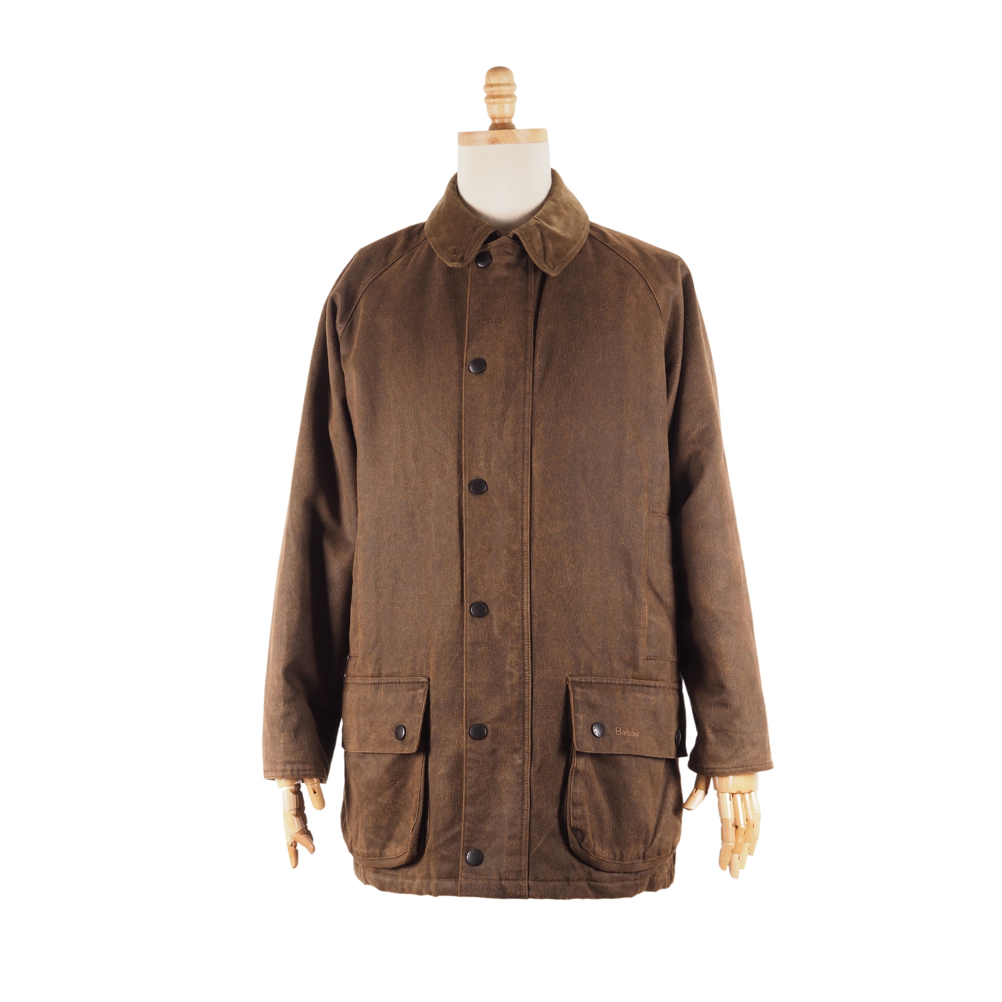 Barbour A2200 Weather Worked Brown Beaufort Coat Jacket