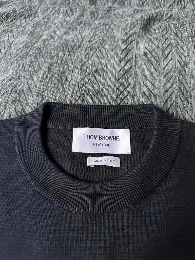 Thom Browne Thom Browne Gold pheasant sweater Size S / US 4 / IT 40 - 3 Thumbnail