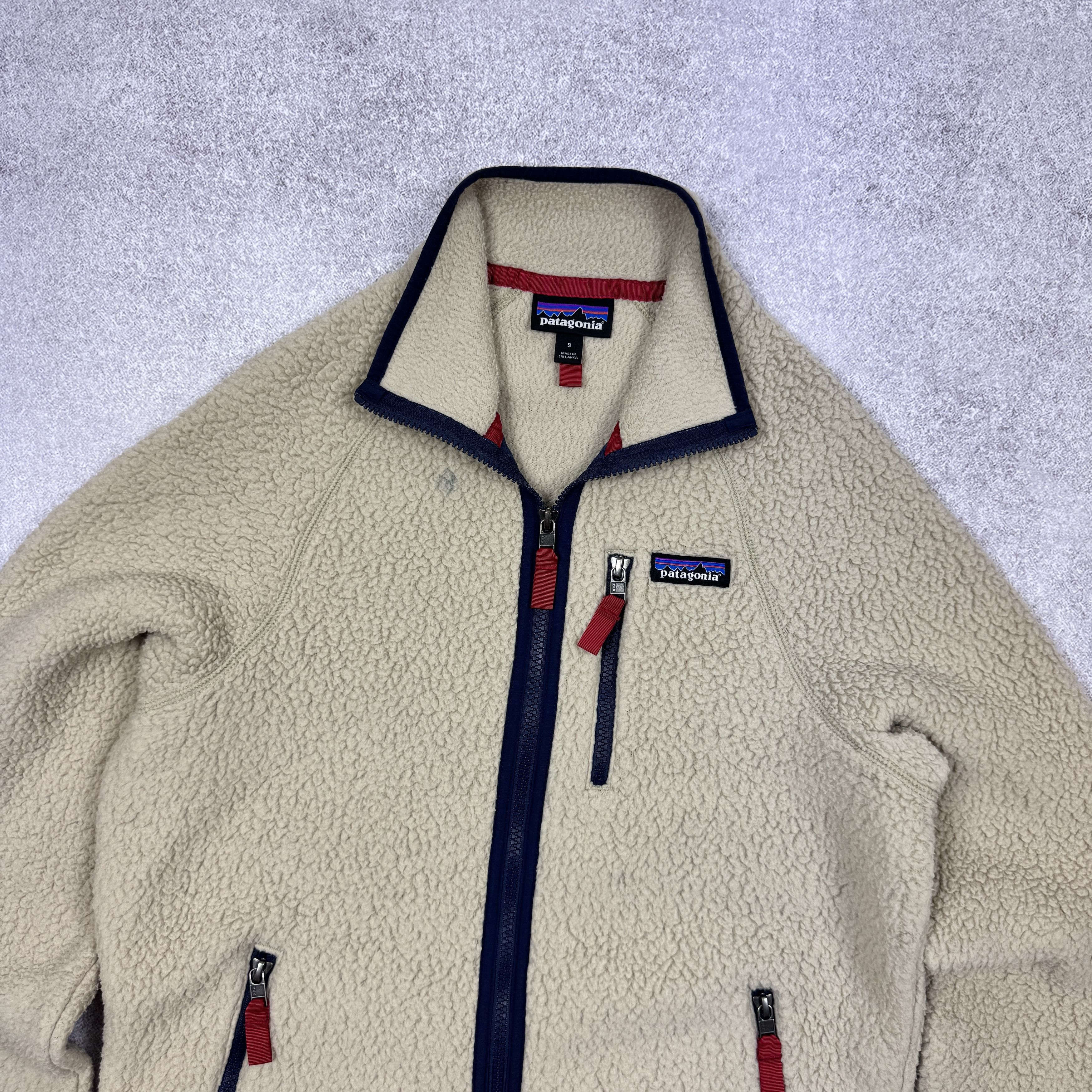 Patagonia Men`s PATAGONIA SHERPA RETRO X PILE FLEECE JACKET SIZE S-M Size US S / EU 44-46 / 1 - 5 Thumbnail