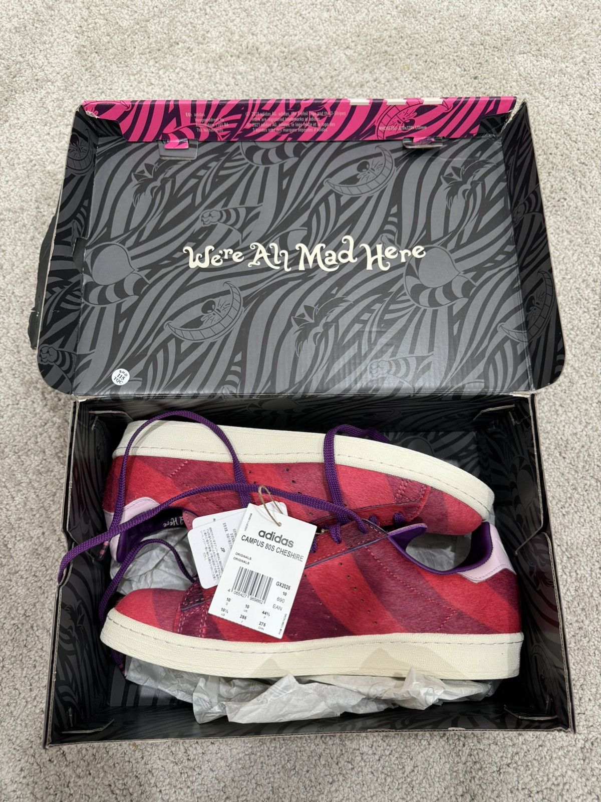 Adidas Adidas Campus 80s Cheshire Alice In Wonderland Cat Size US 10.5 / EU 43-44 - 19 Thumbnail