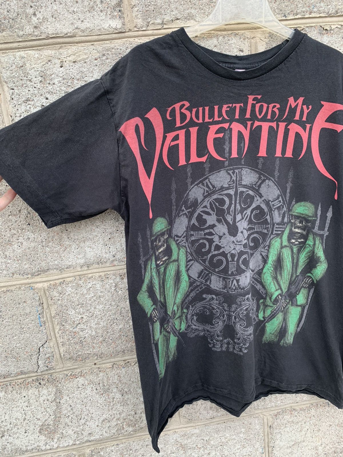 Band Tees × Vintage Vintage Bullet for my Valentine Black t shirt Y2K Size US L / EU 52-54 / 3 - 2 Thumbnail