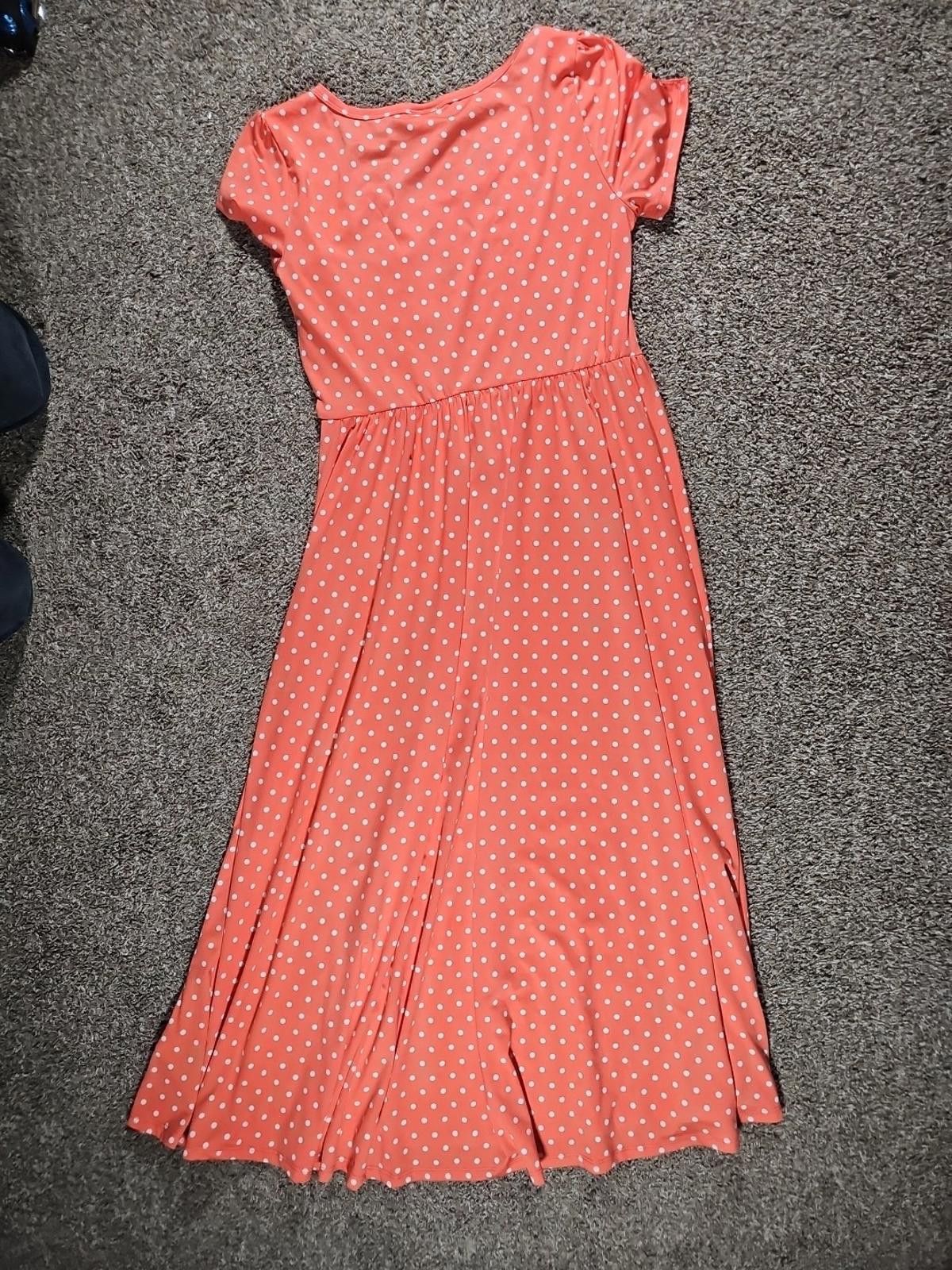 Other Lularoe M Polka Dotted Dress Size M / US 6-8 / IT 42-44 - 4 Thumbnail
