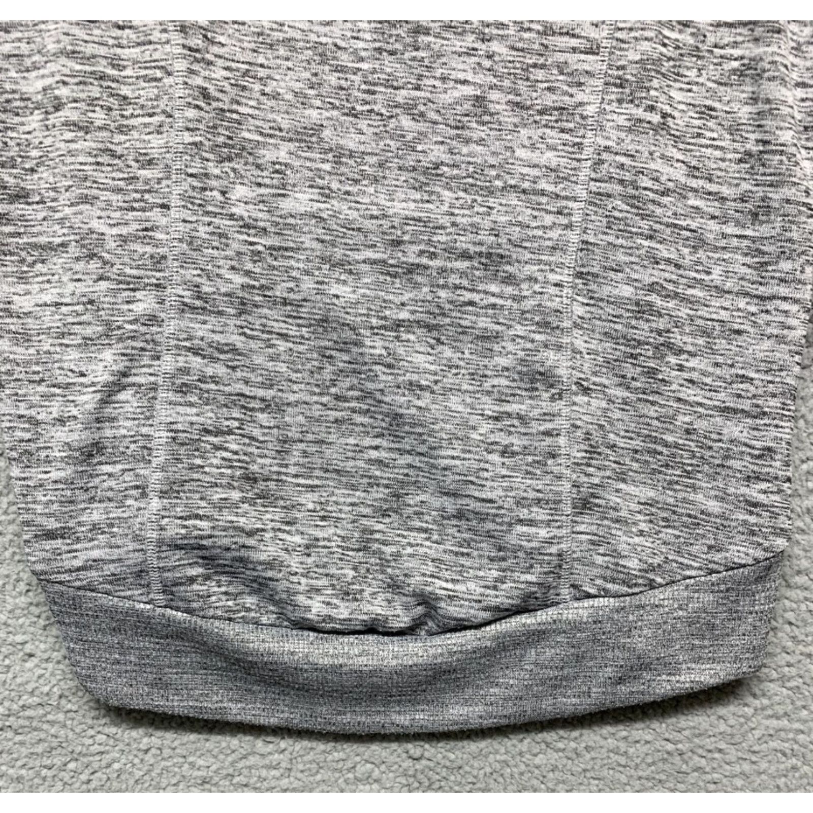 Vintage 90 Degrees Women’s Sz L Pullover Sweatshirt Heather Gray Thumb Holes 2 Pockets Casual Mens? Size L / US 10 / IT 46 - 7 Thumbnail