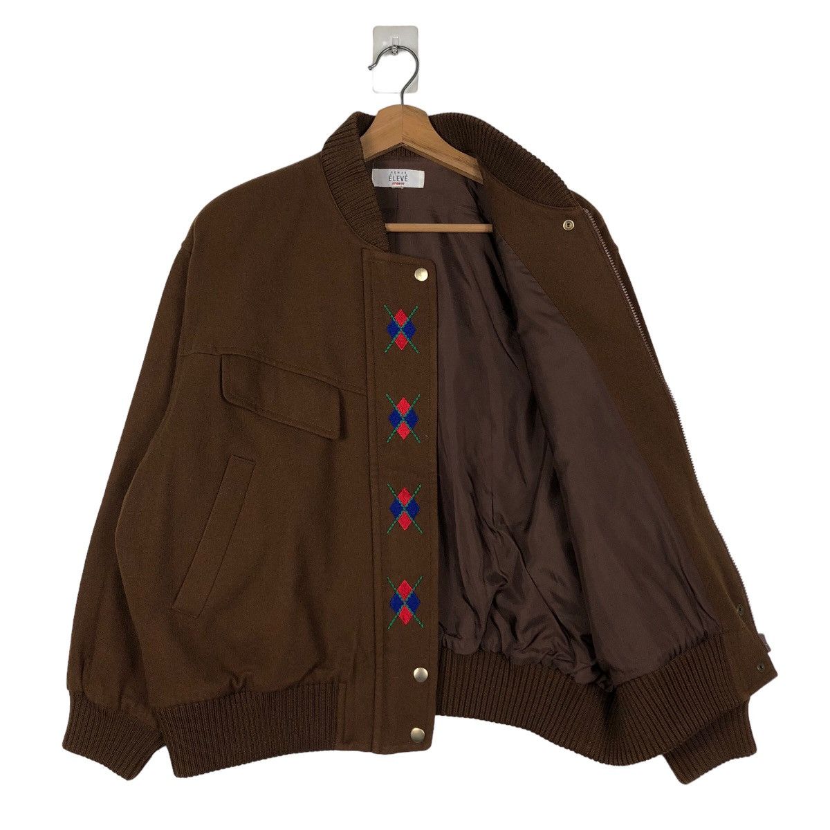 Japanese Brand 🔥Vintage Bomber Jacket Roman Eleve Japan Issey Miyake Size US M / EU 48-50 / 2 - 11 Thumbnail
