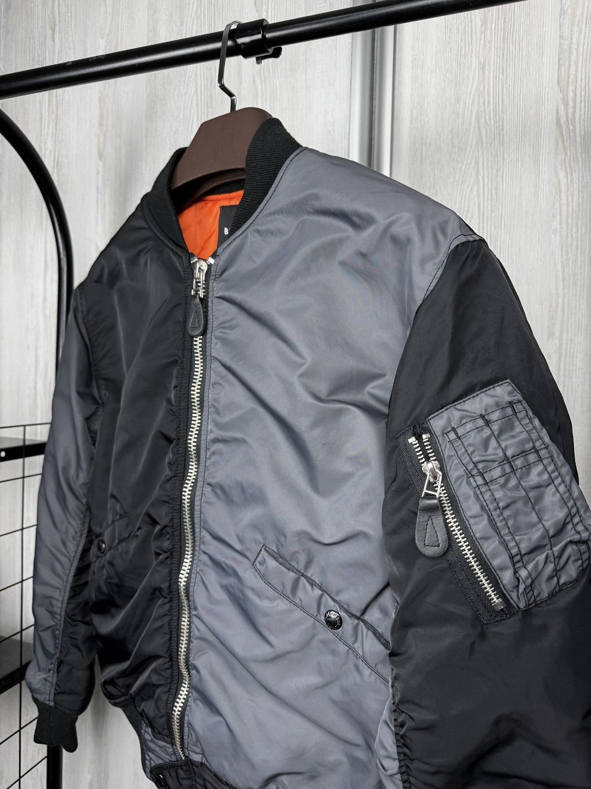 Beams Japan Beams Double-Colour MA-1 Crazy Flight Bomber Jacket size S Size US S / EU 44-46 / 1 - 4 Thumbnail
