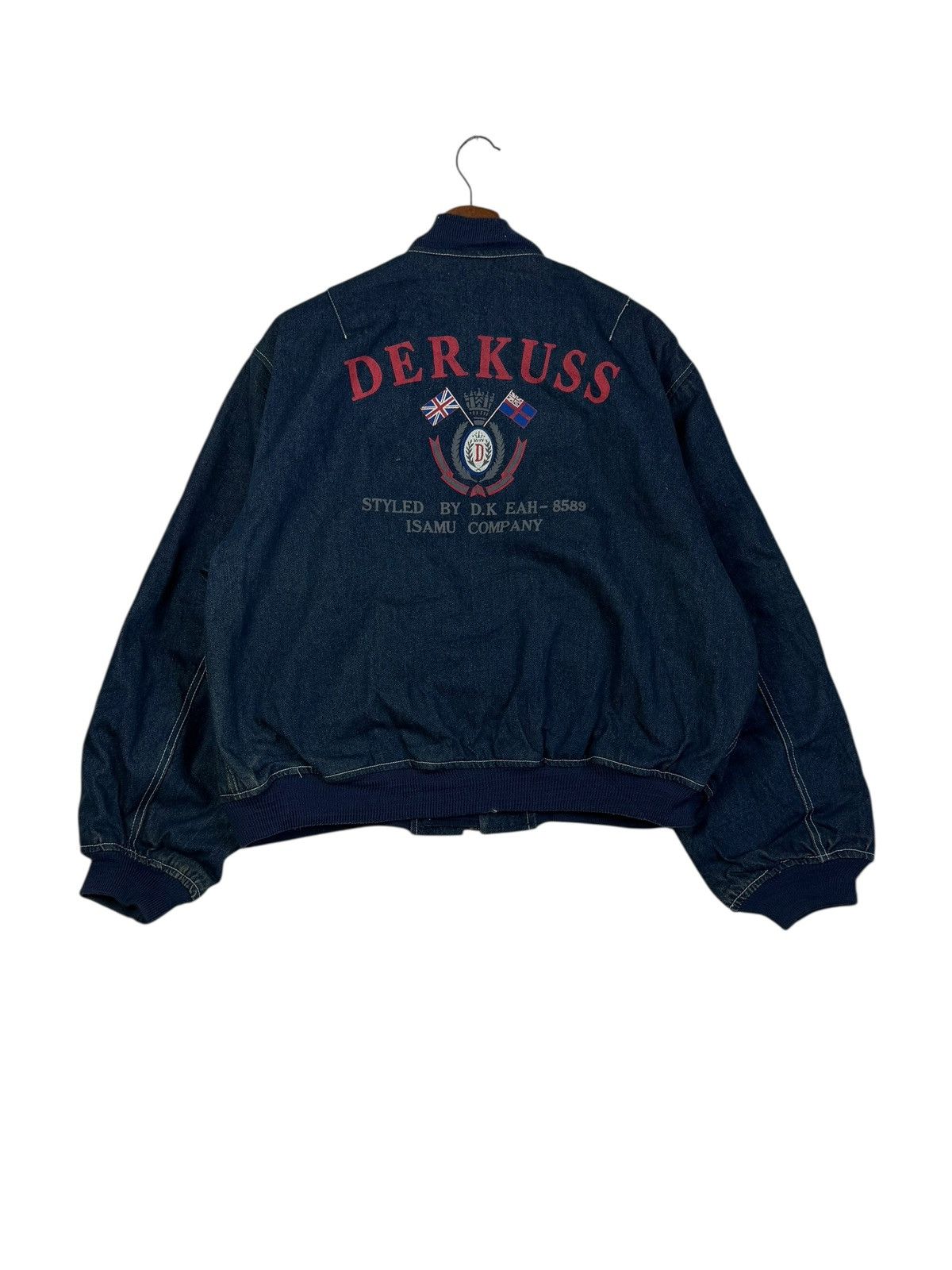Isamu Katayama Backlash Isamu Katayama Derkuss Denim Varsity Size US XL / EU 56 / 4 - 1 Thumbnail
