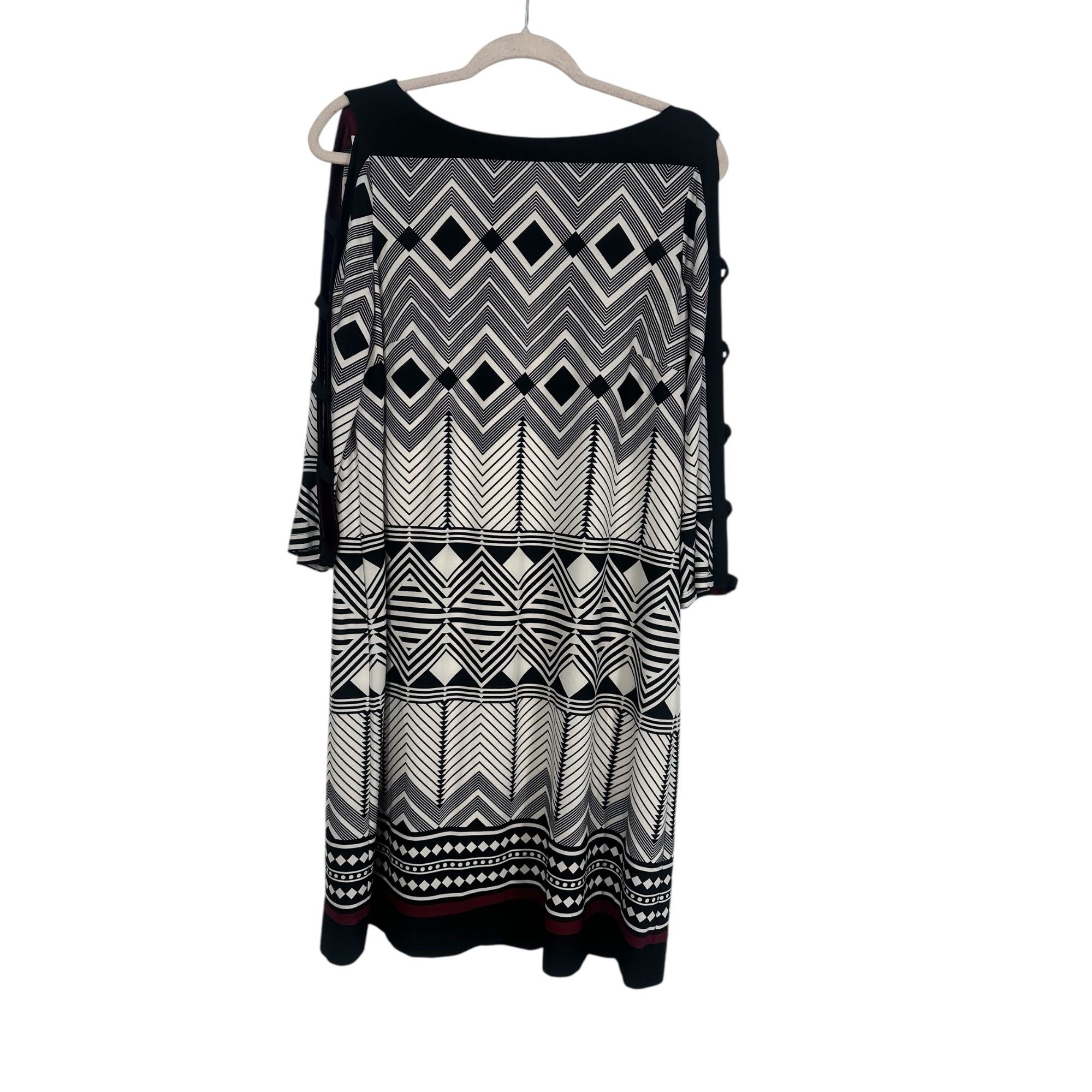 Other Studio One New York Women’s Geometric Sheath Dress 14 Cold S Size XL / US 12-14 / IT 48-50 - 3 Thumbnail