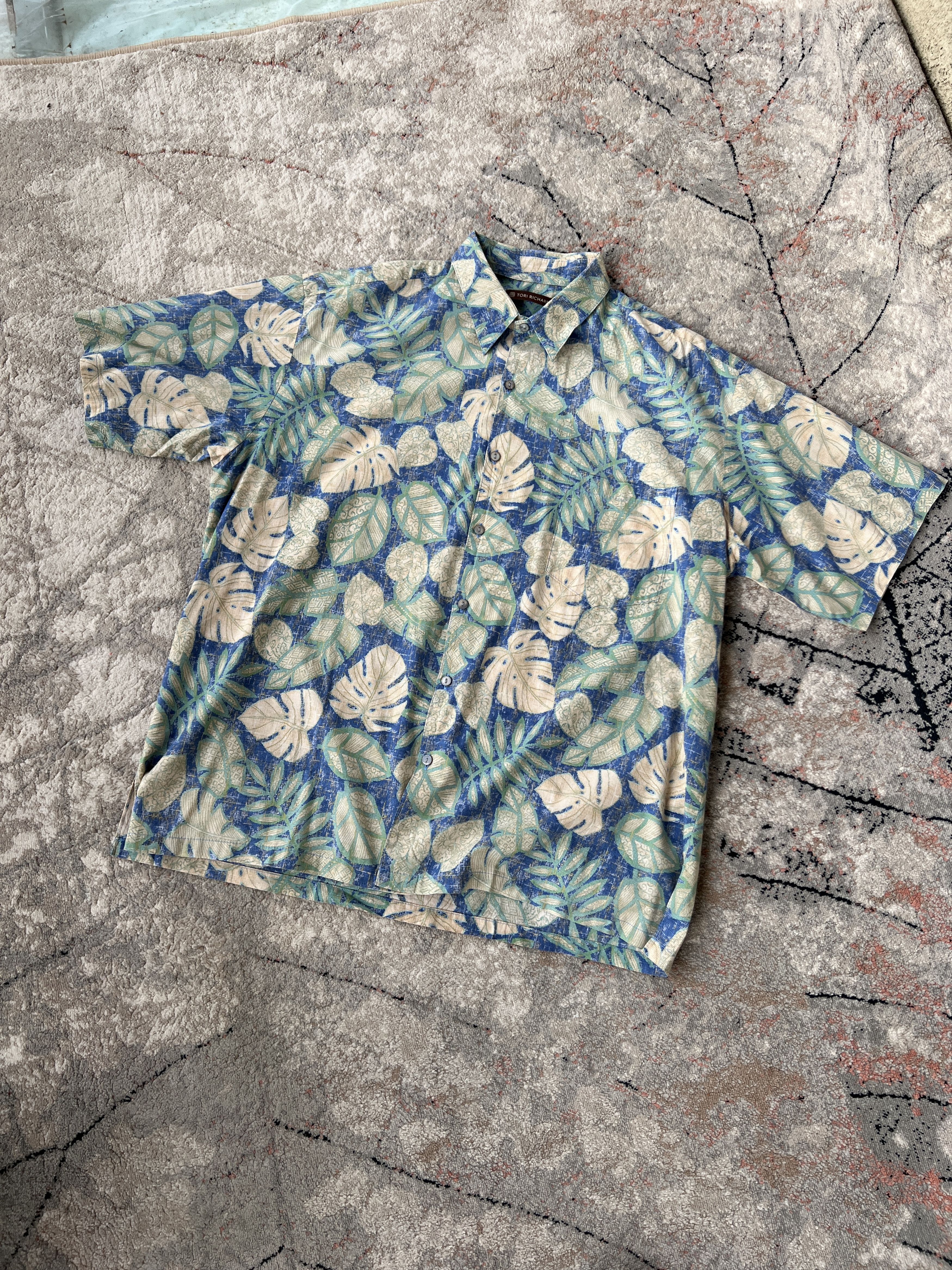 Tori Richard Tori Richard Vintage Shirt Size US XL / EU 56 / 4 - 1 Thumbnail