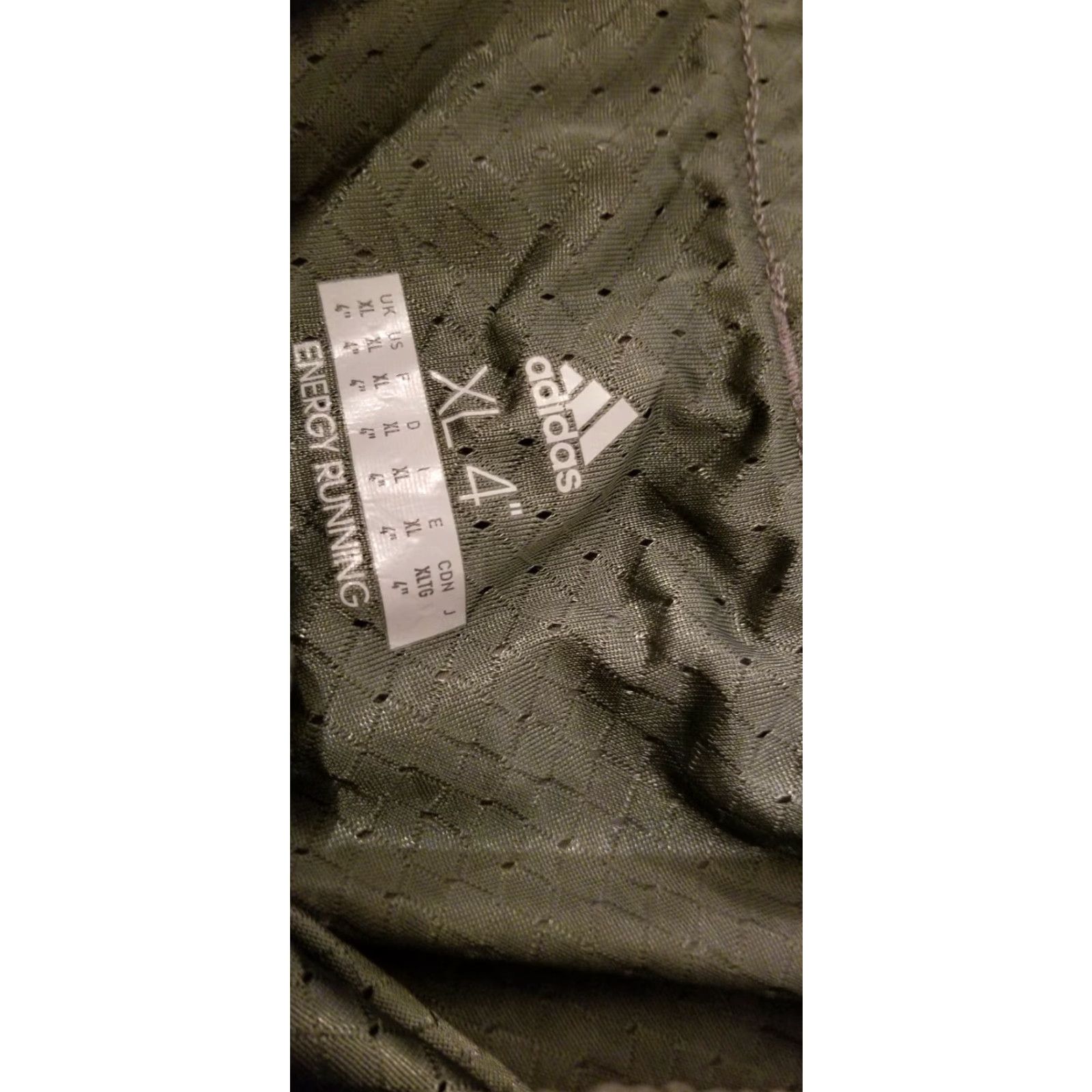 Adidas Womens adidas Shorts XL Athletic Grey Gray Workout Gym Activewear Womens XL adidas Shorts Gray Size 40" / US 18 - 3 Thumbnail