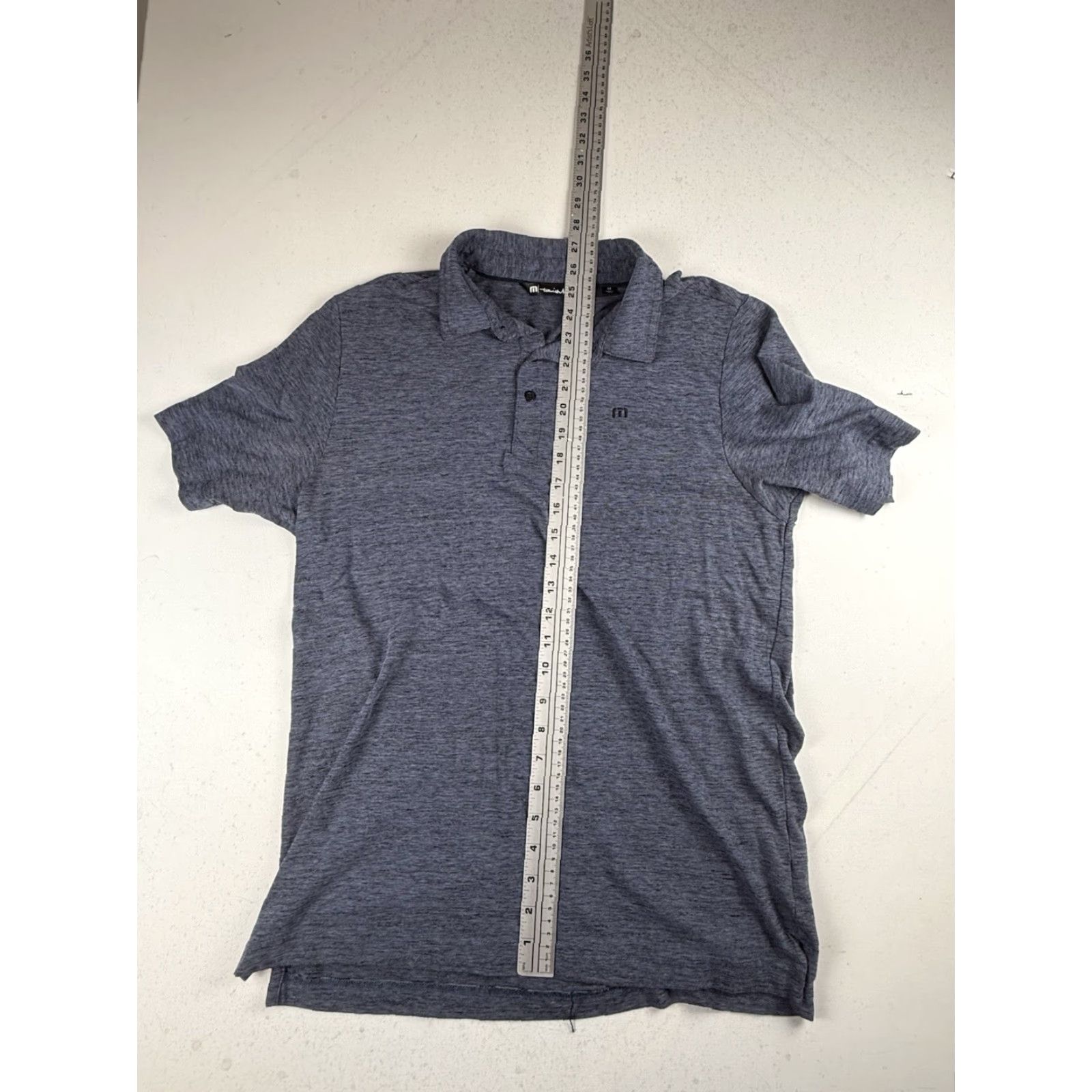 TravisMathew Travis Mathew Polo Shirt Mens M Blue Casual Embroider Size US M / EU 48-50 / 2 - 5 Thumbnail