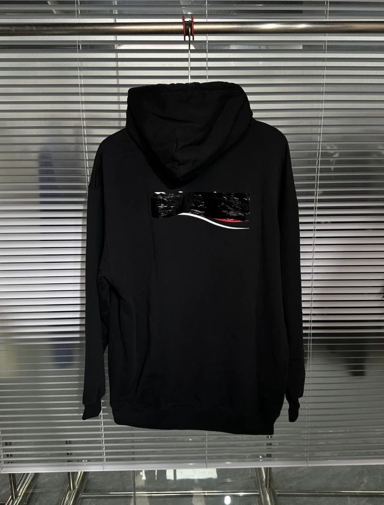 Balenciaga Balenciaga Cola + tape + embroidered logo + hoodie + hoodi Size US L / EU 52-54 / 3 - 4 Thumbnail