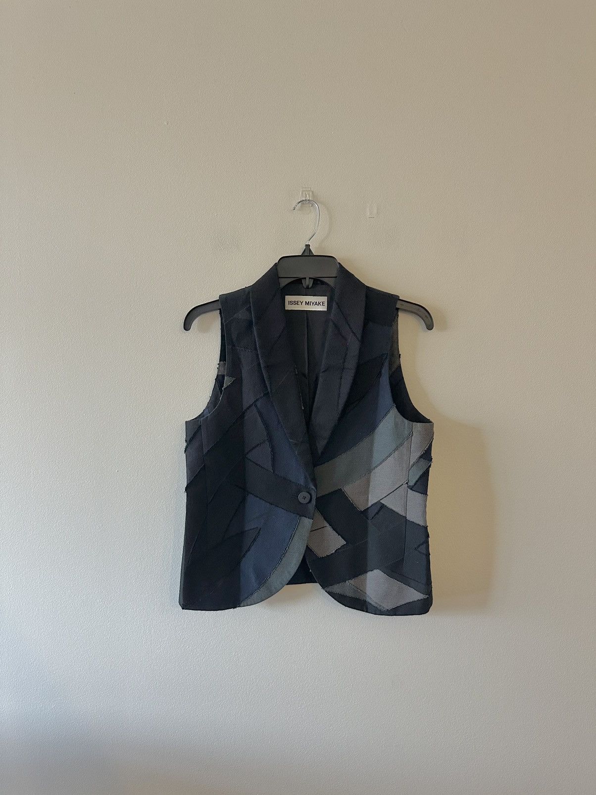 Vintage Archive Issey Miyake Patchwork Japan Vest 2 Runway