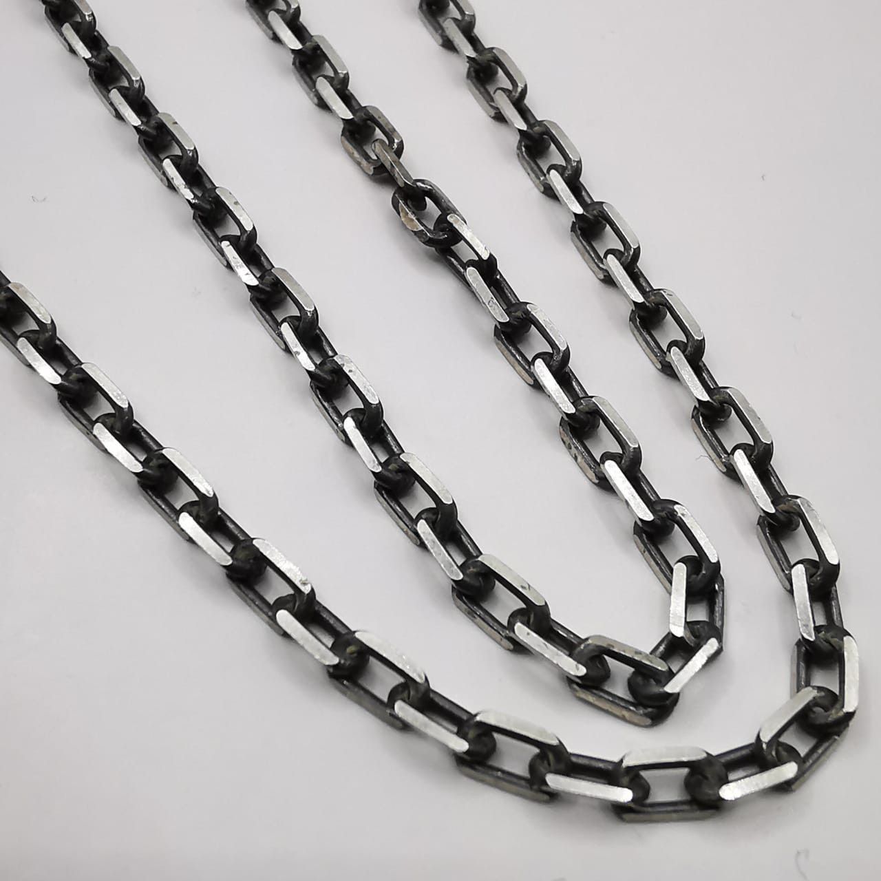Sterling Silver Vintage Jewelry Chain, 925 Sterling Silver, Signed 12,25g Size ONE SIZE - 5 Thumbnail